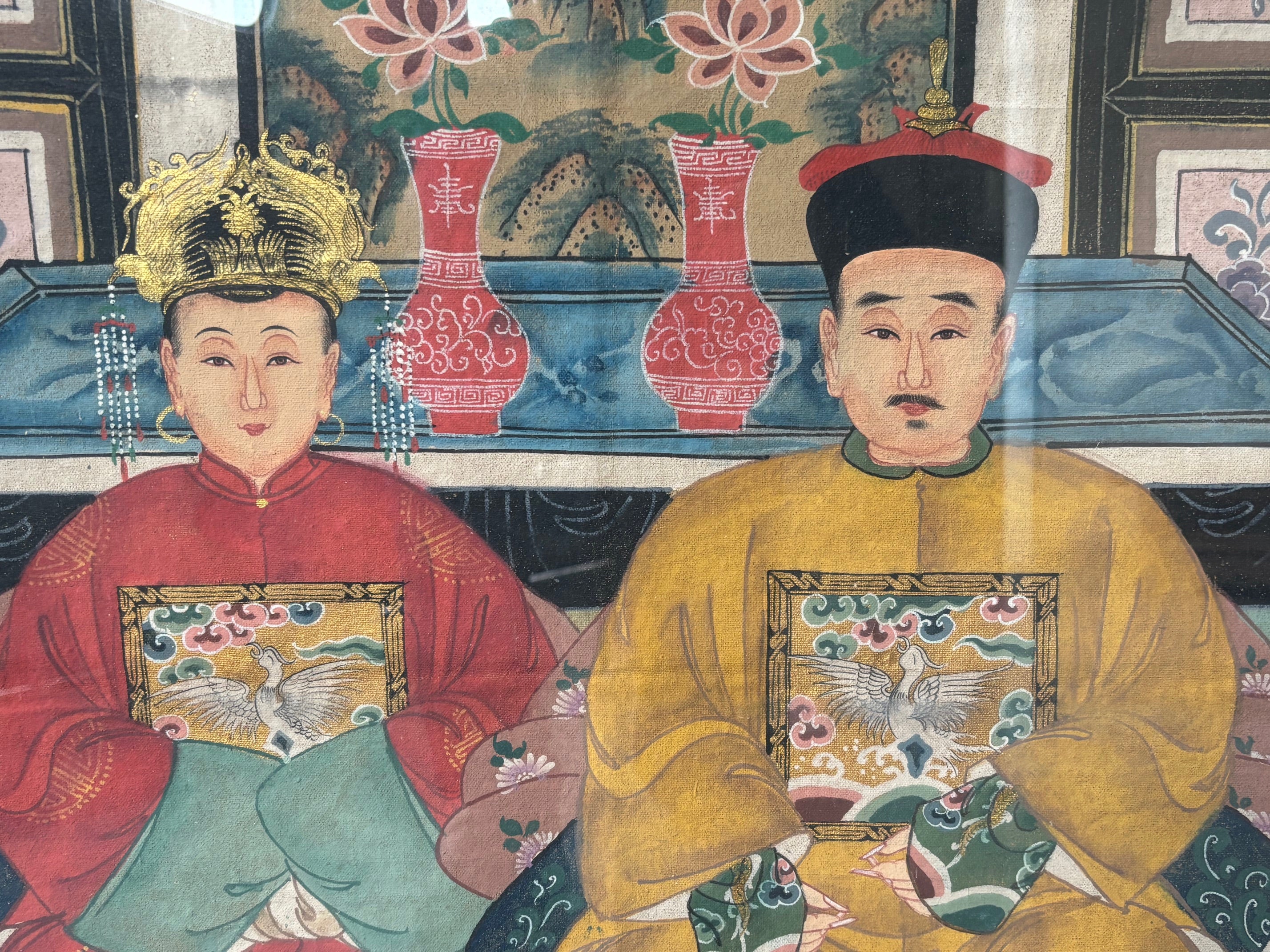 QUADRO "FAMIGLIA IMPERIALE CINESE"