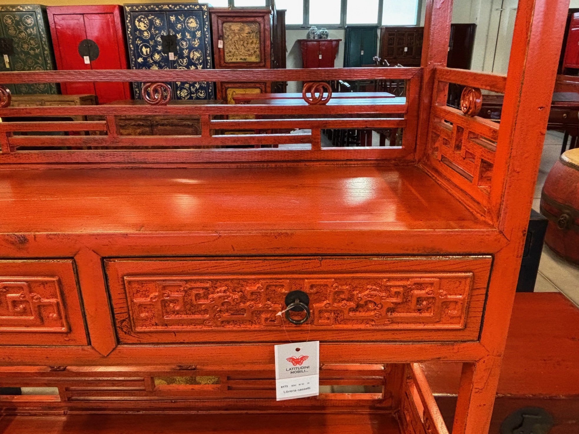 LIBRERIA LACCA ARANCIO