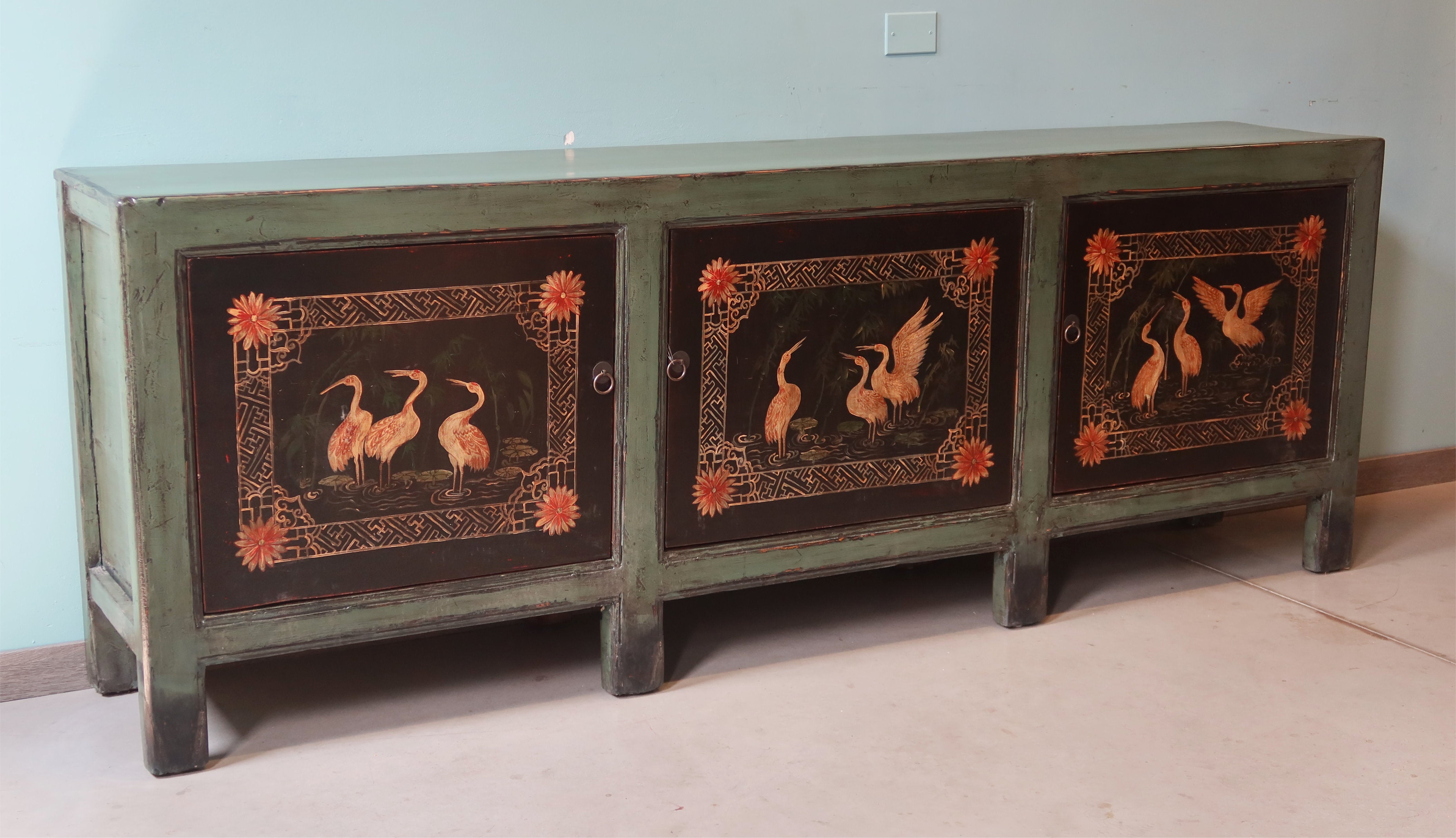 MADIA MONGOLIA 3 PANNELLI DECORATI