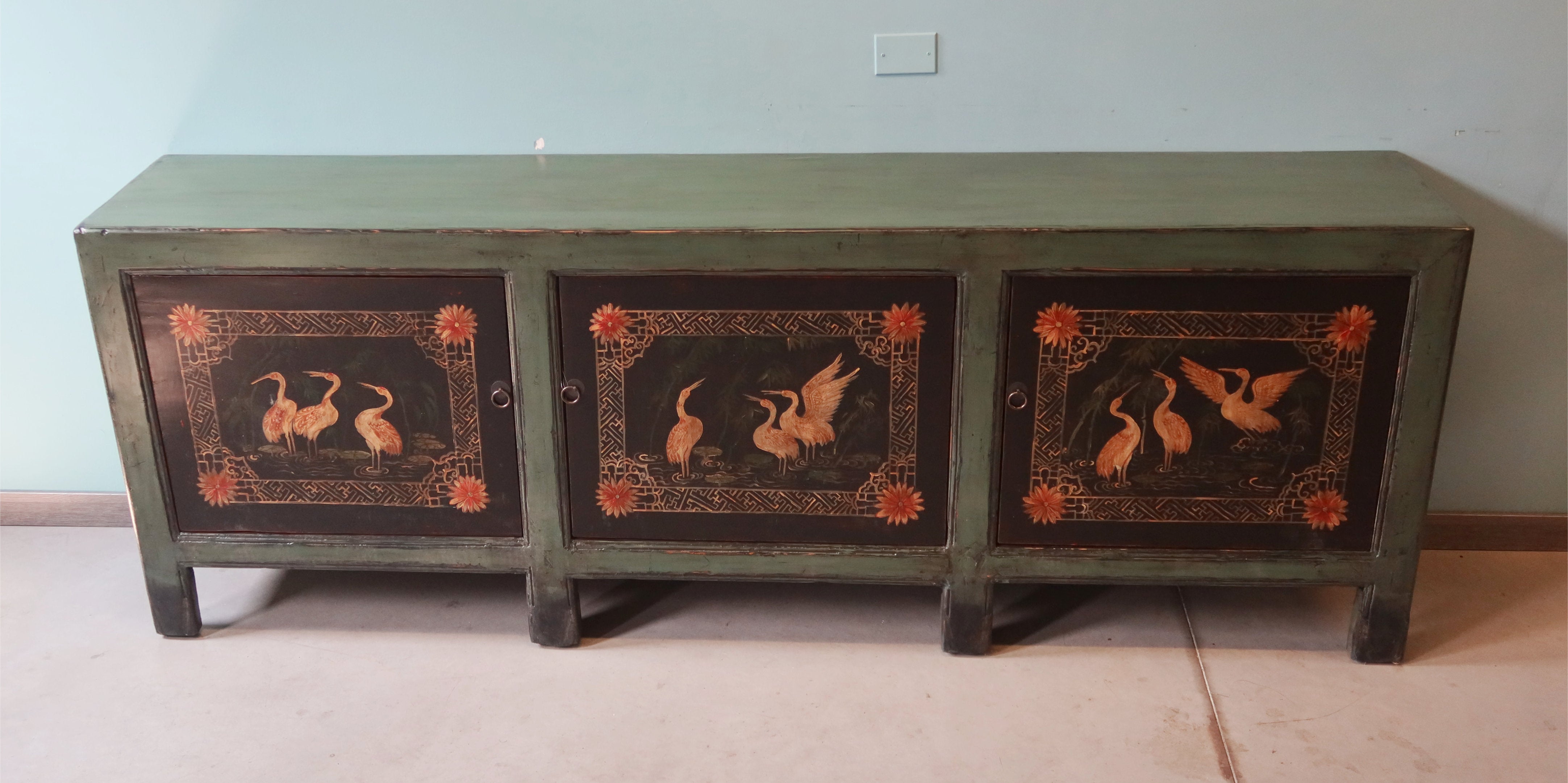 MADIA MONGOLIA 3 PANNELLI DECORATI