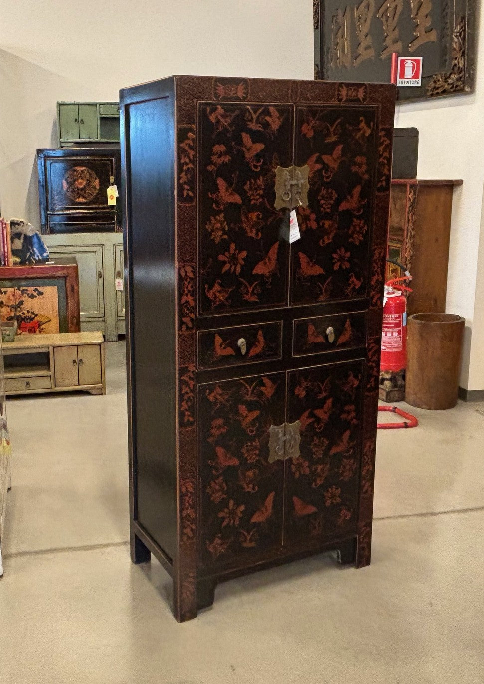 ARMADIETTO SHANXI DECORATO TAGLIA MEDIA