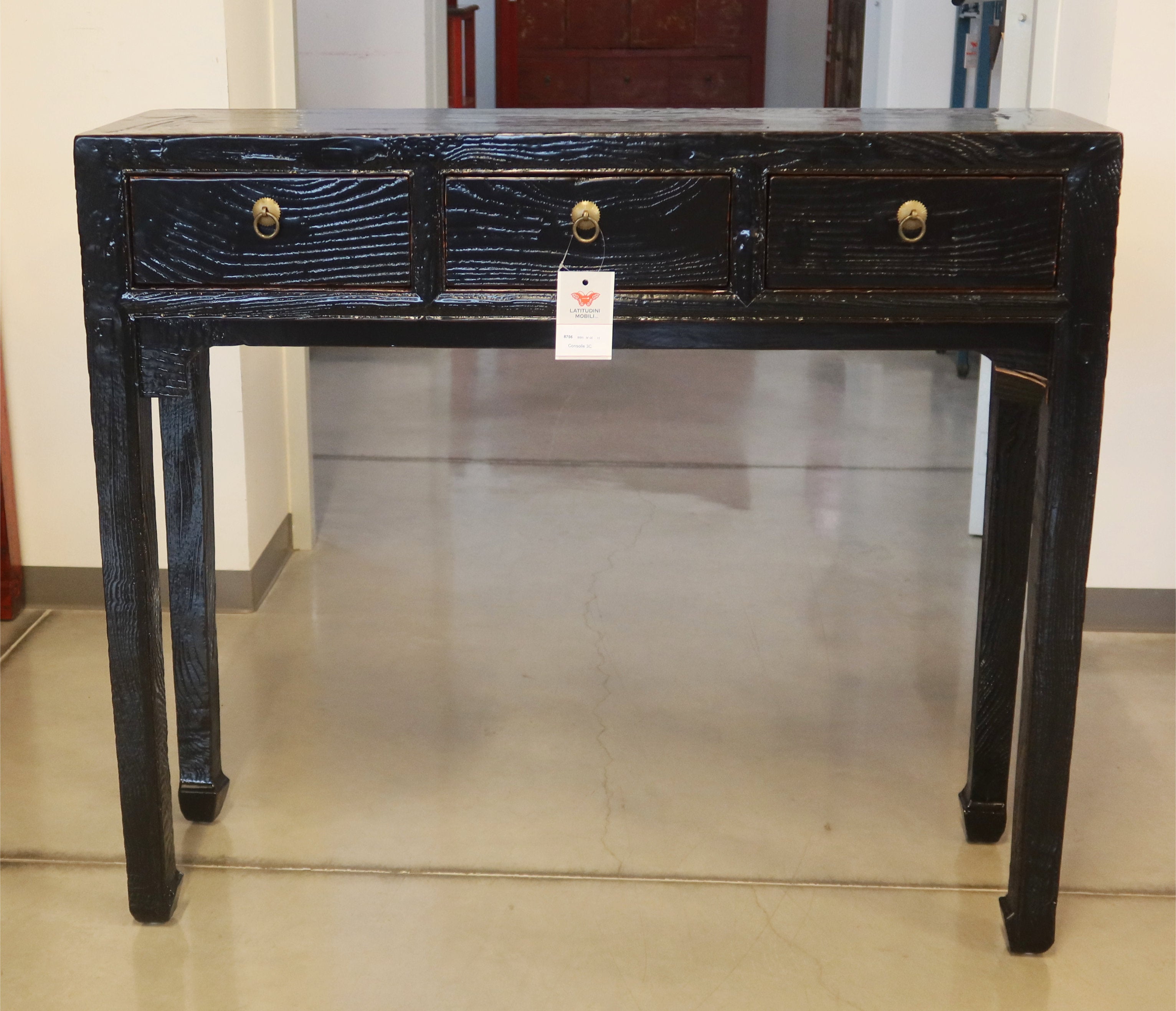 CONSOLLE CINESE LACCA NERA