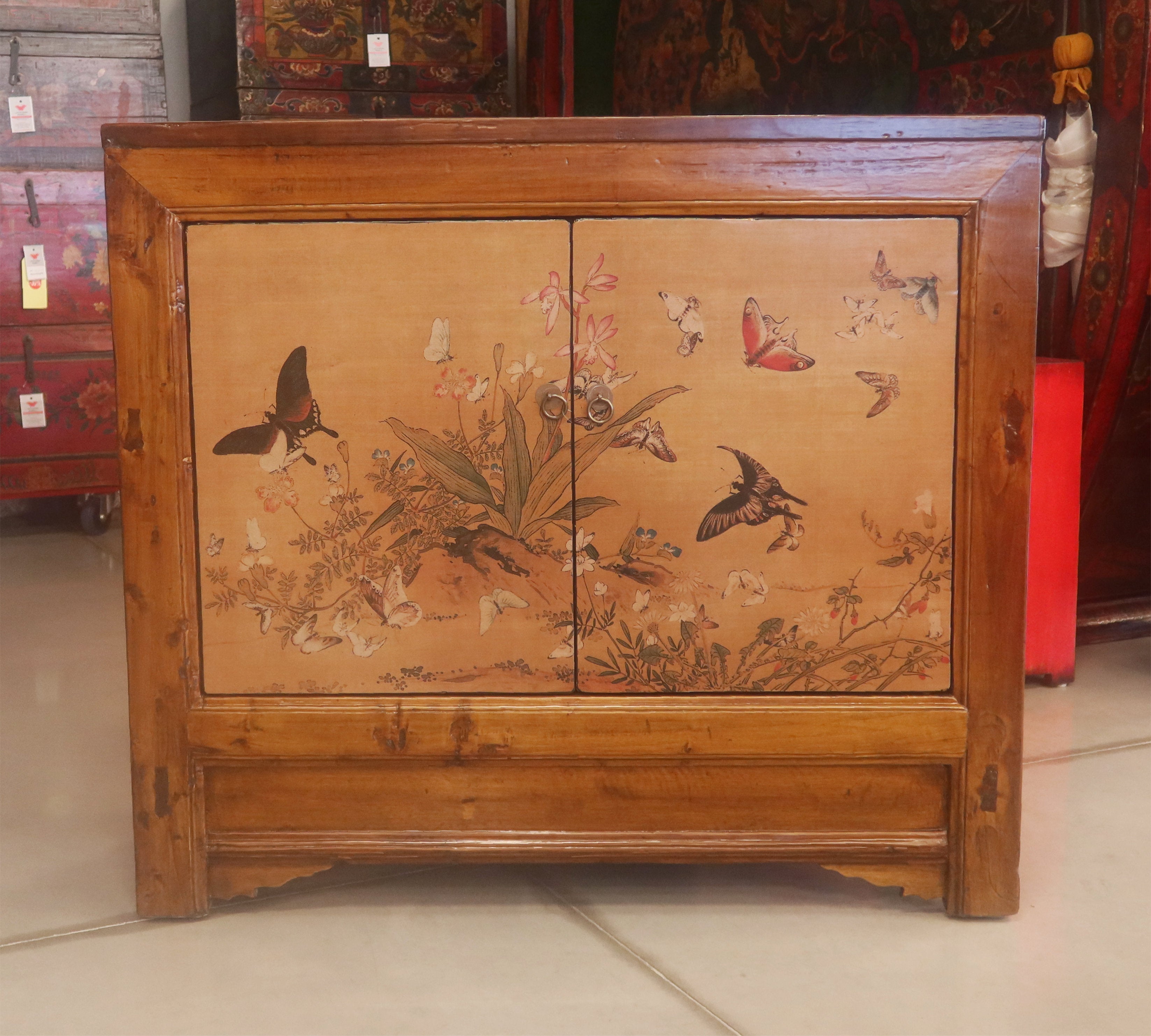 MADIA MONGOLIA DECORO SU TELA