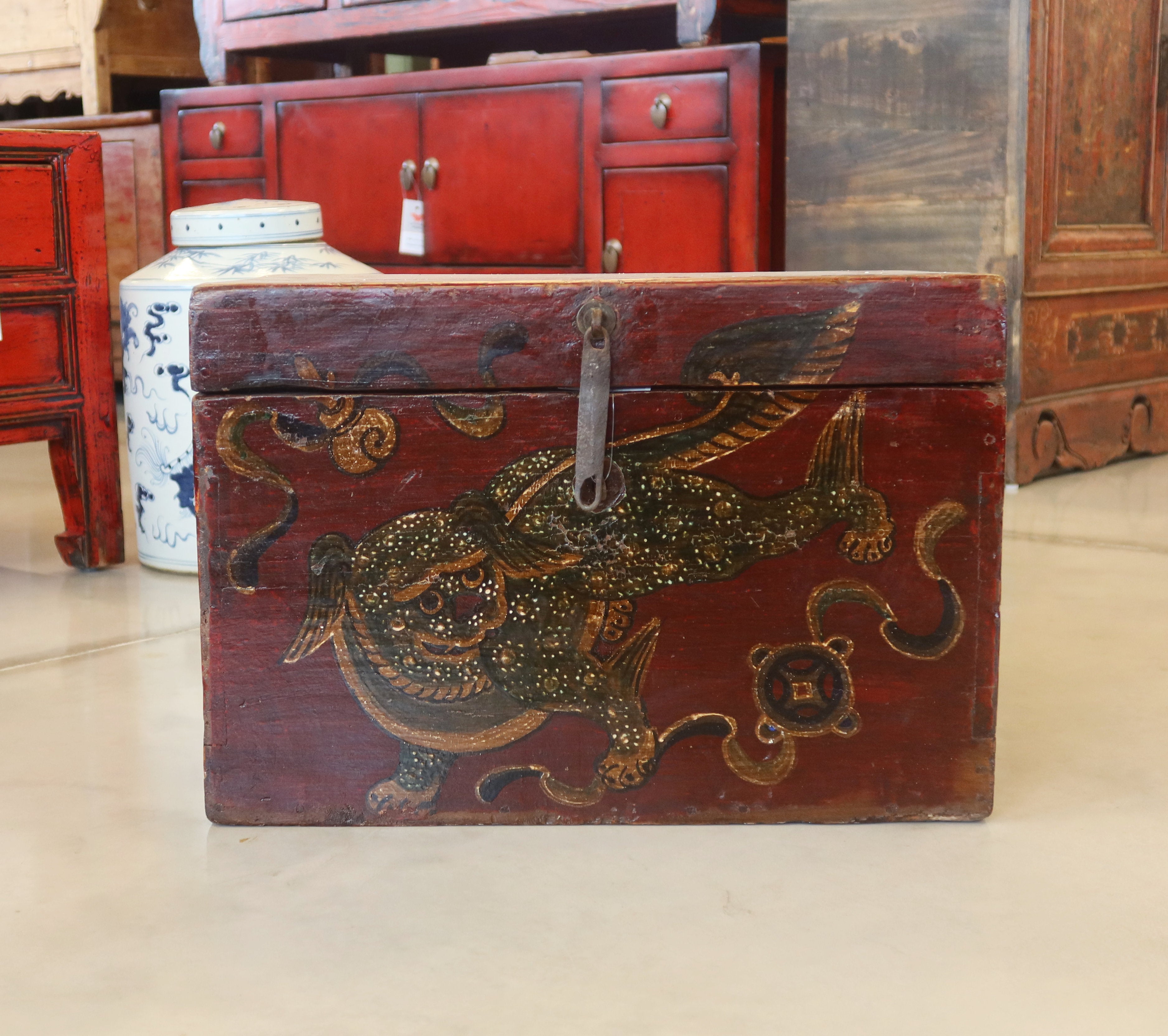 BAULETTO MONGOLIA DECORO LEONCANE