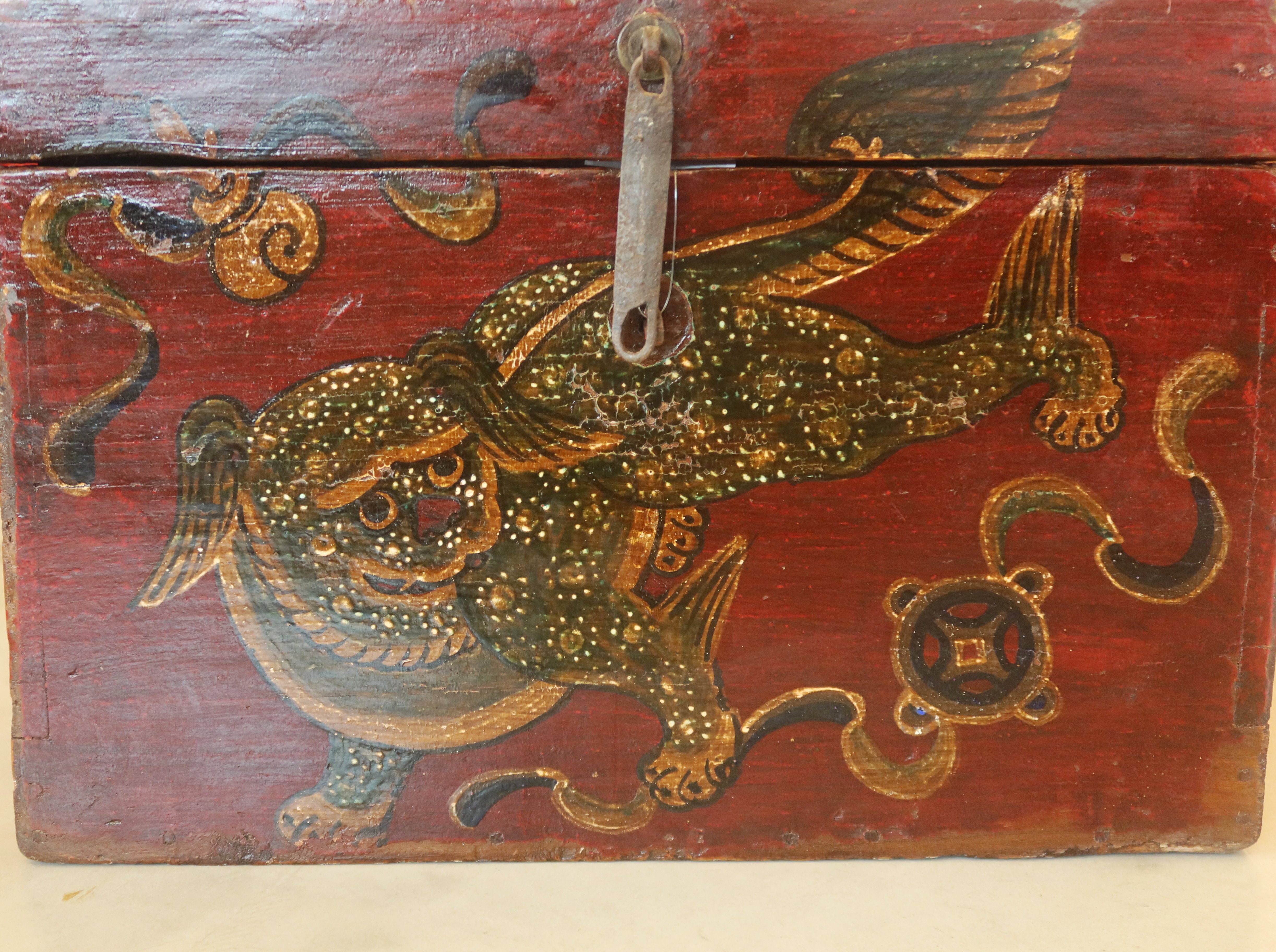 BAULETTO MONGOLIA DECORO LEONCANE