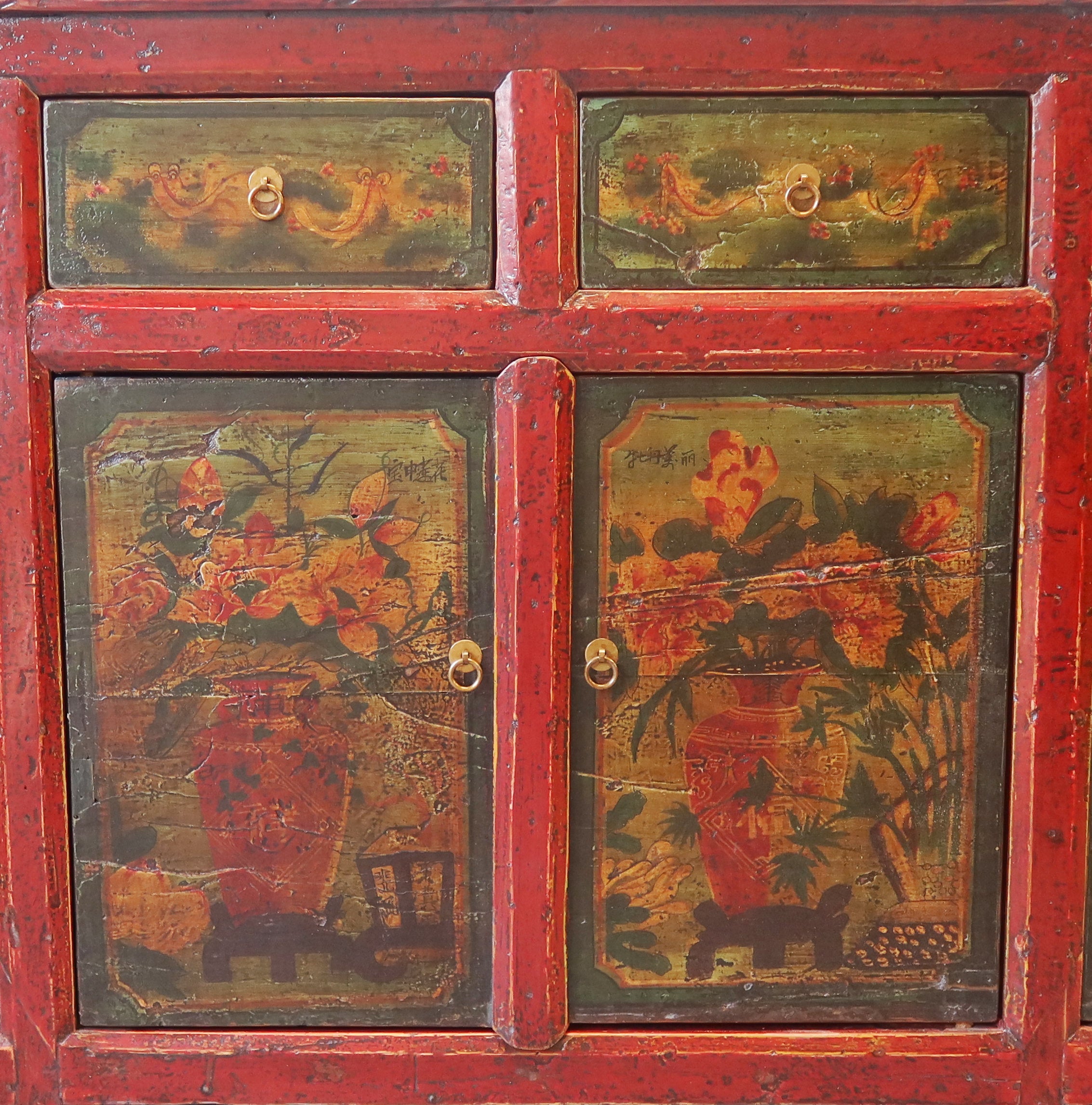 GRANDE CREDENZA MONGOLIA DEC. 6A6C DEC VIVO