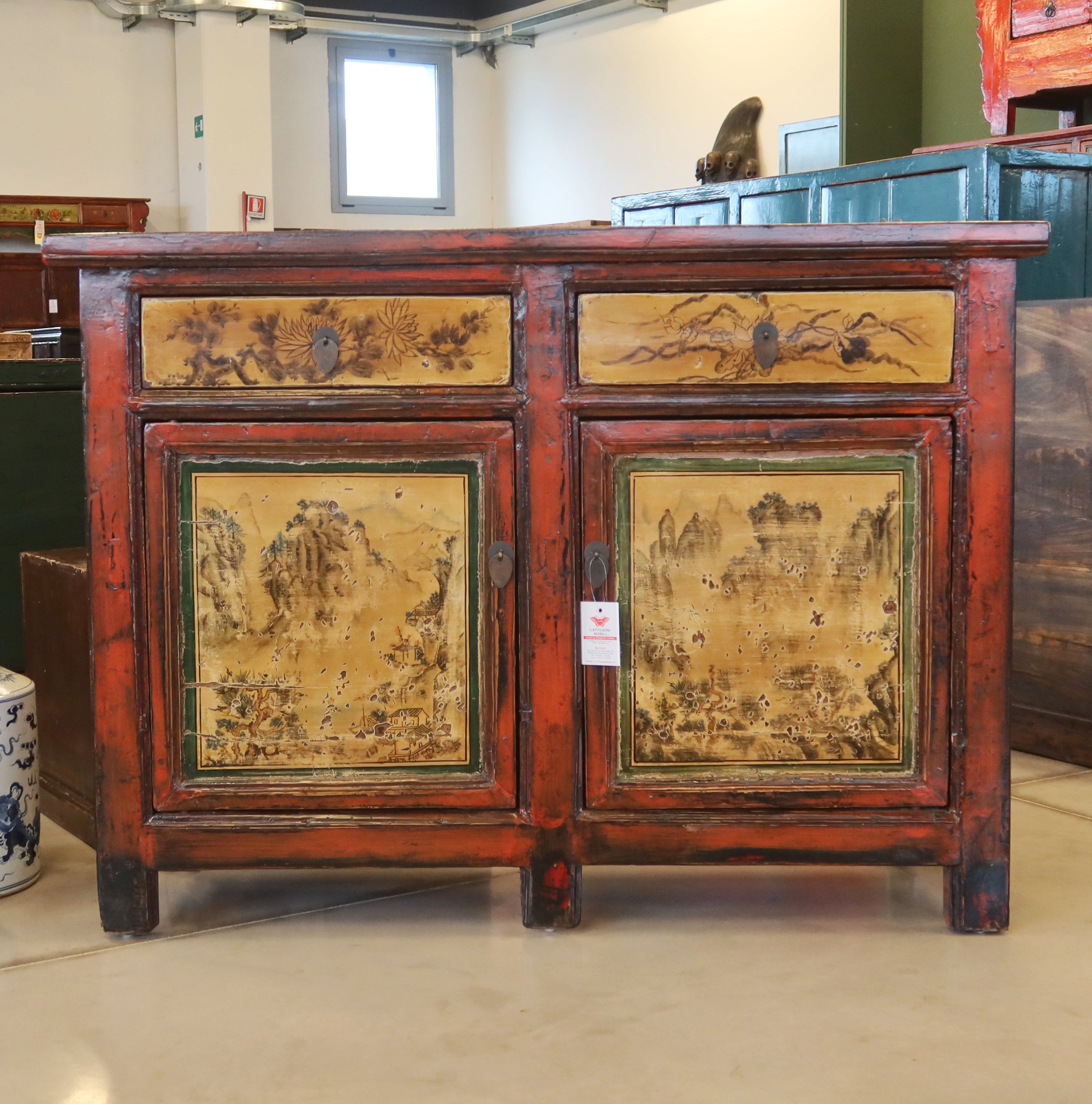 CREDENZA GANZU 2C2P TOP AGGETTANTE