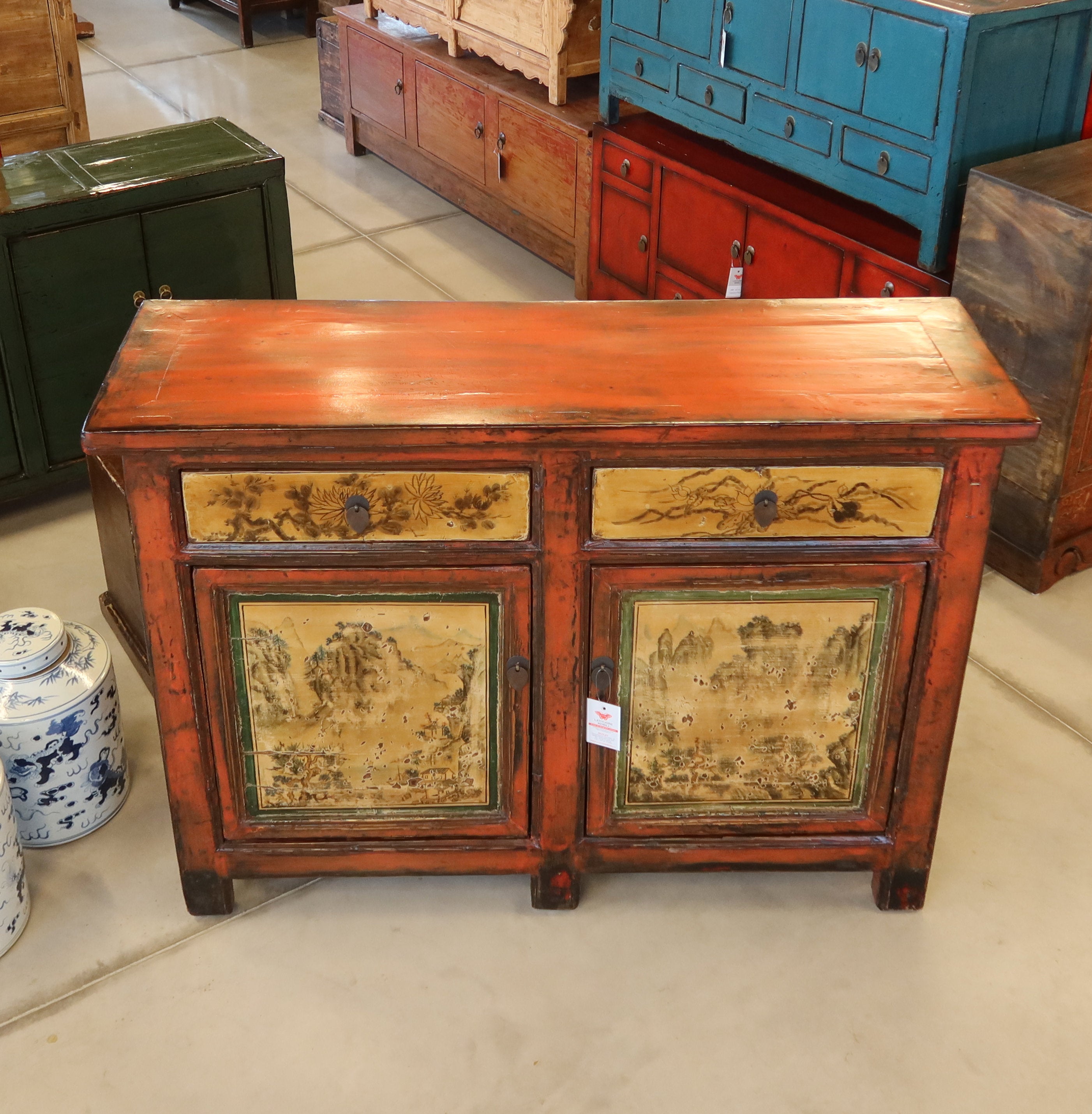 CREDENZA GANZU 2C2P TOP AGGETTANTE