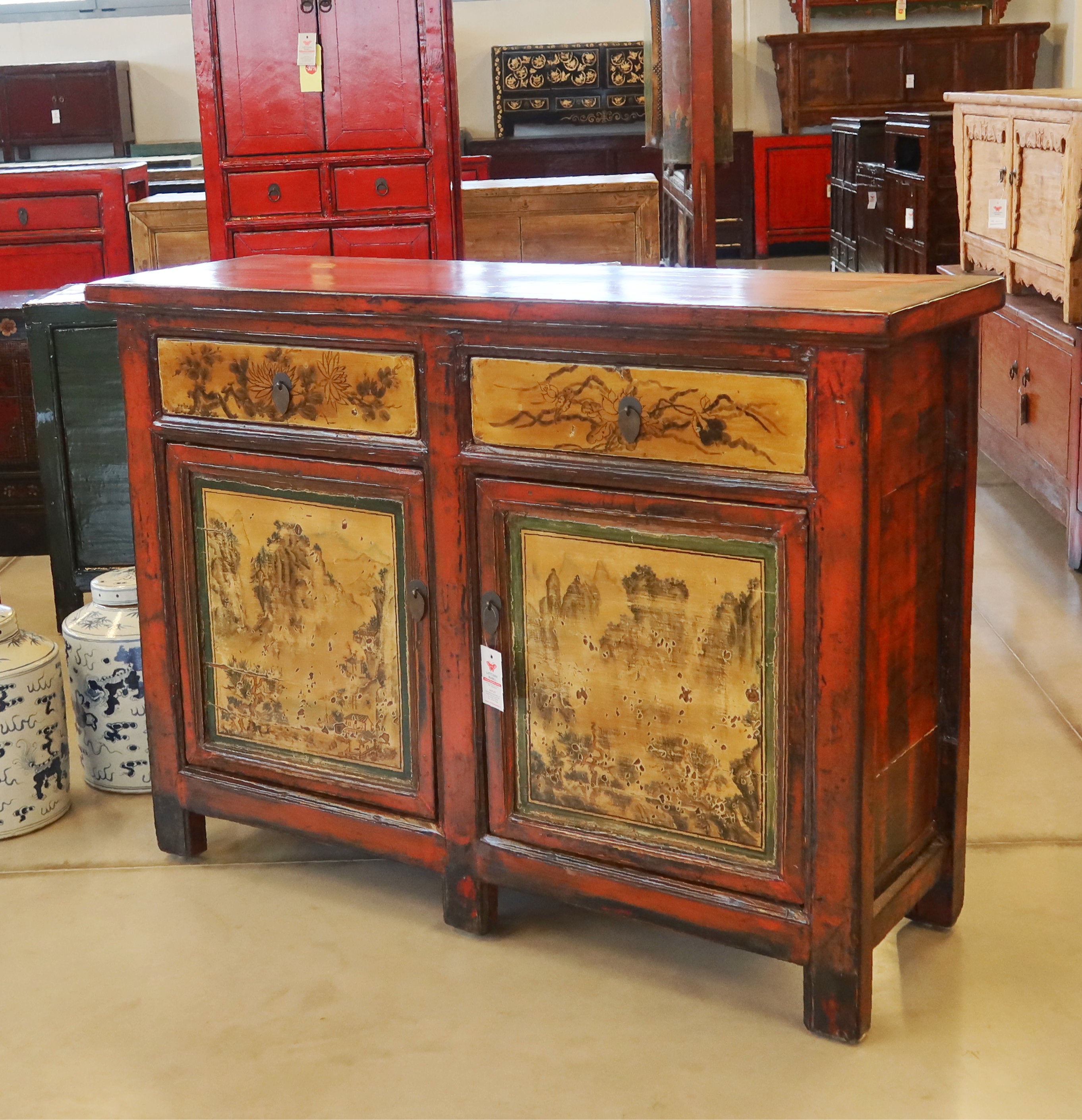 CREDENZA GANZU 2C2P TOP AGGETTANTE