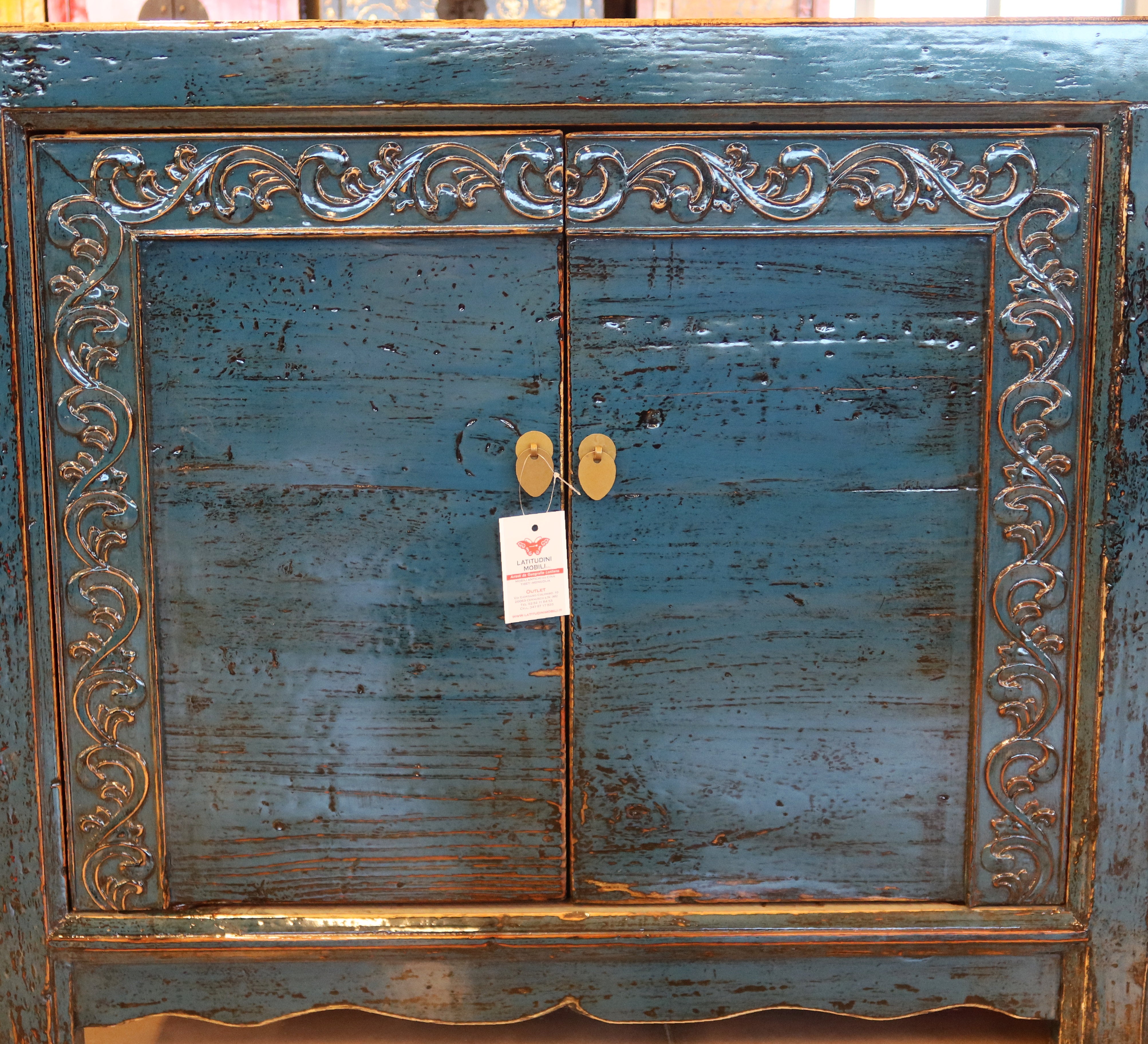 MADIA MONGOLIA LACCA BLU