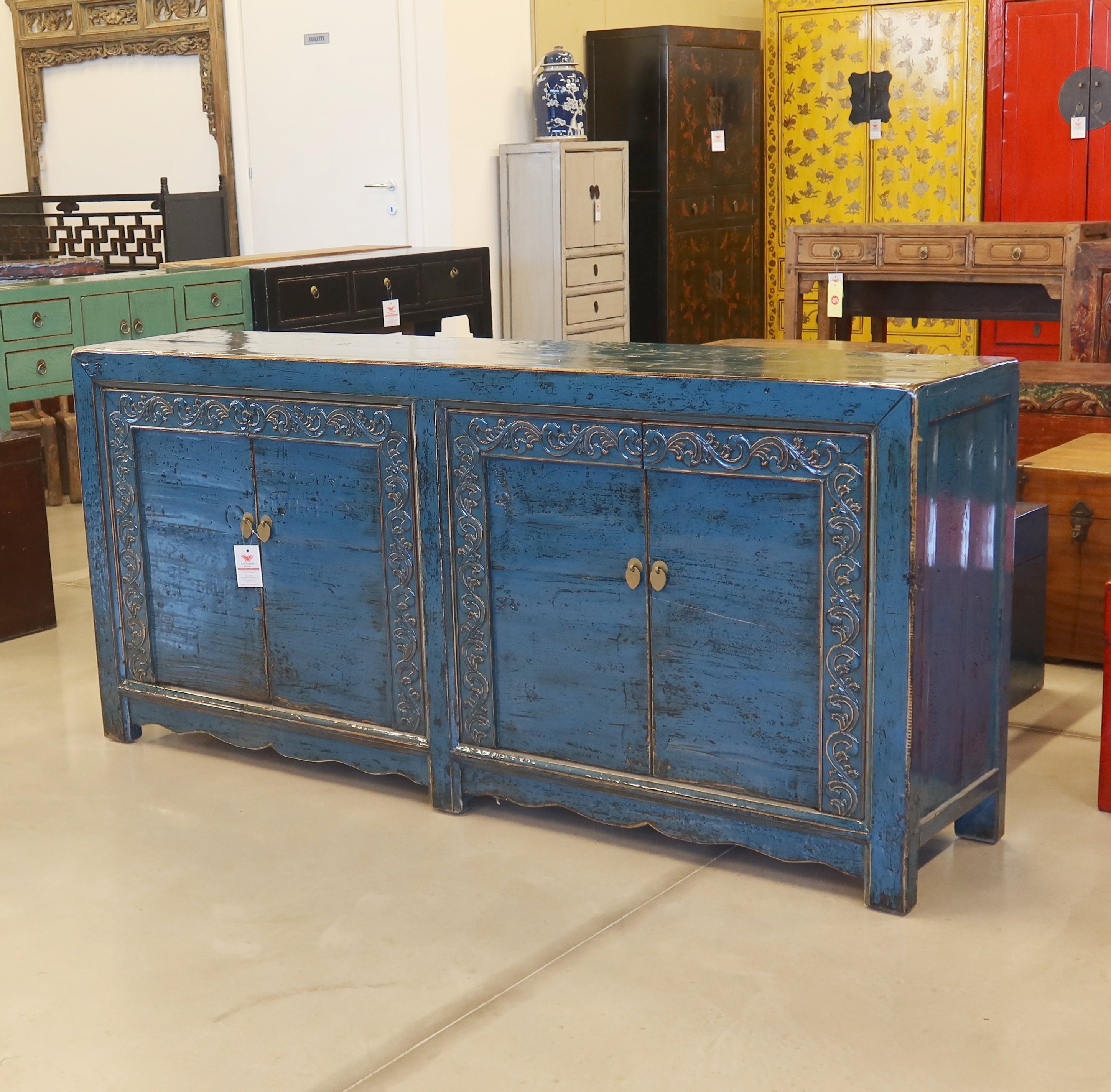 MADIA MONGOLIA LACCA BLU