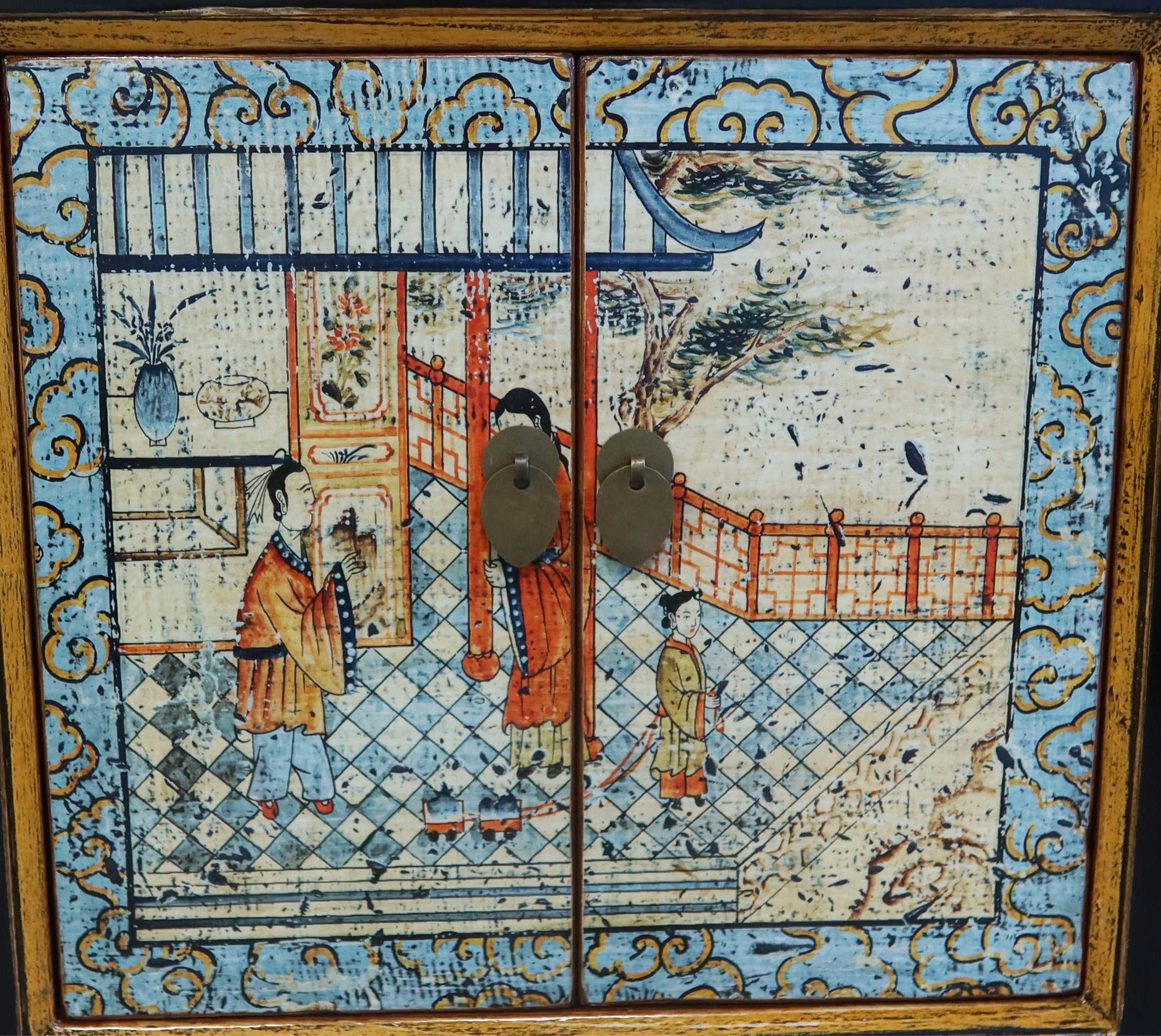 COLONNINA MONGOLIA ANTE E CASSETTI