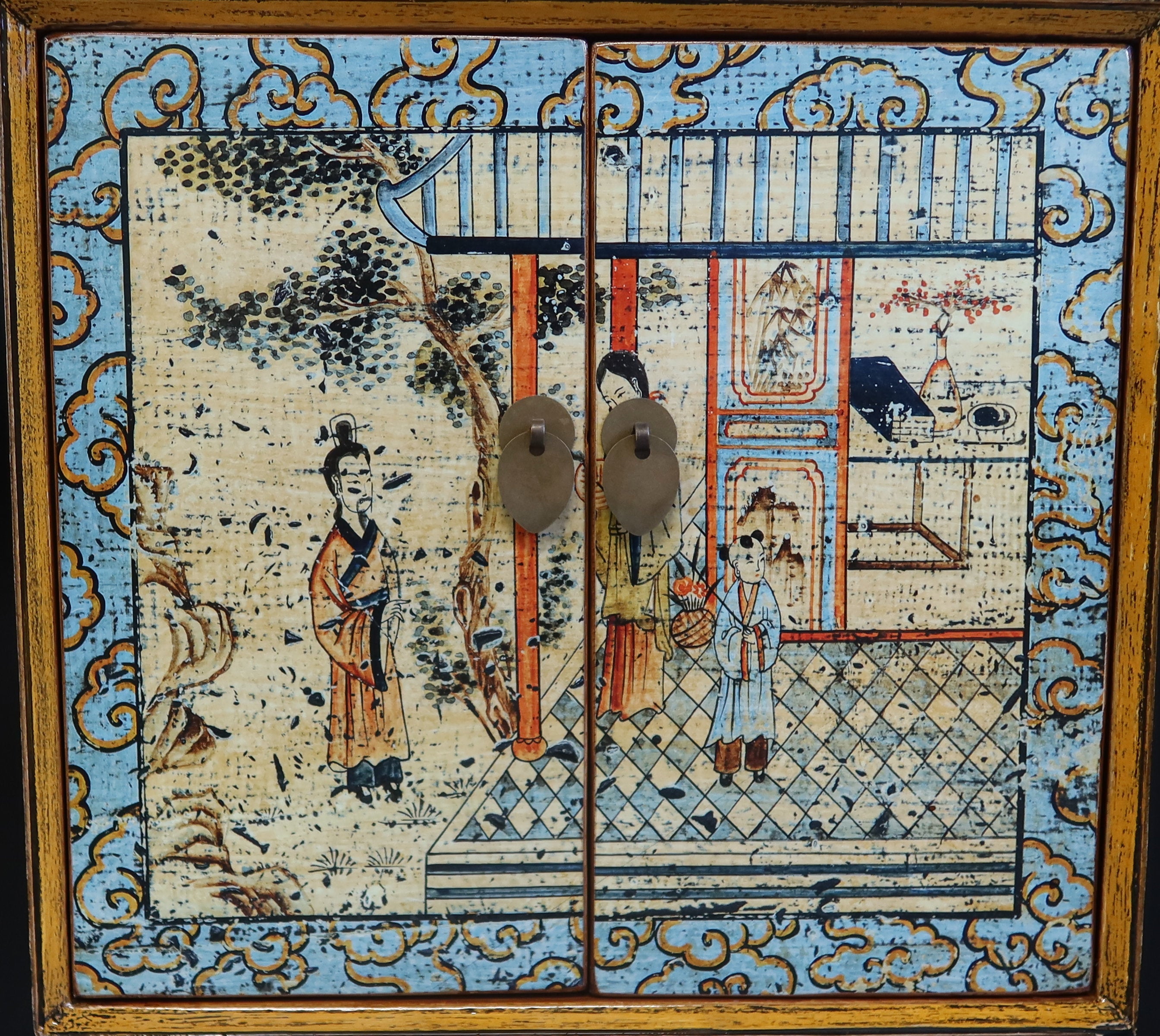 COLONNINA MONGOLIA ANTE E CASSETTI