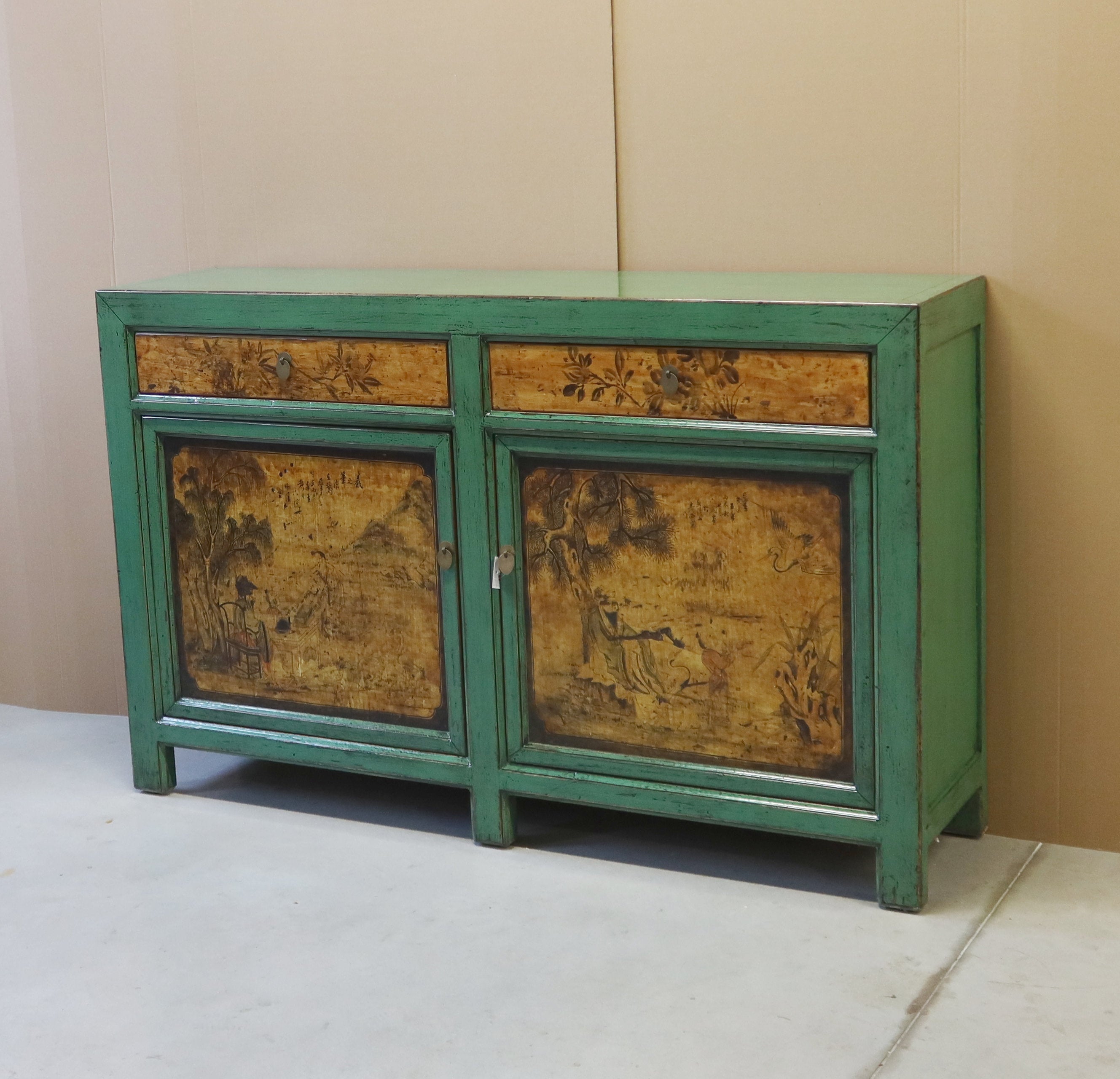 CREDENZA GANZU 2C2P DECORATI
