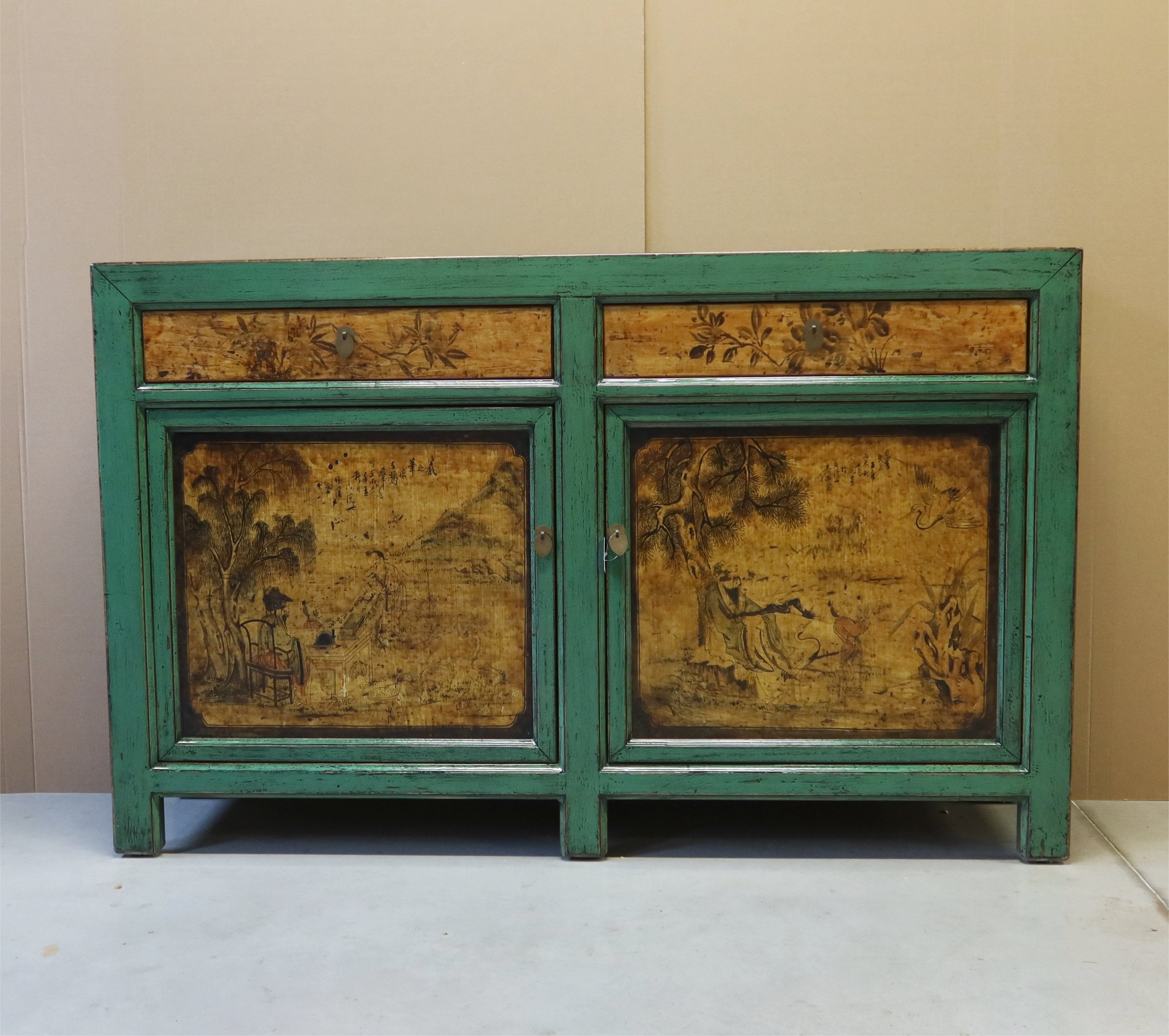 CREDENZA GANZU 2C2P DECORATI