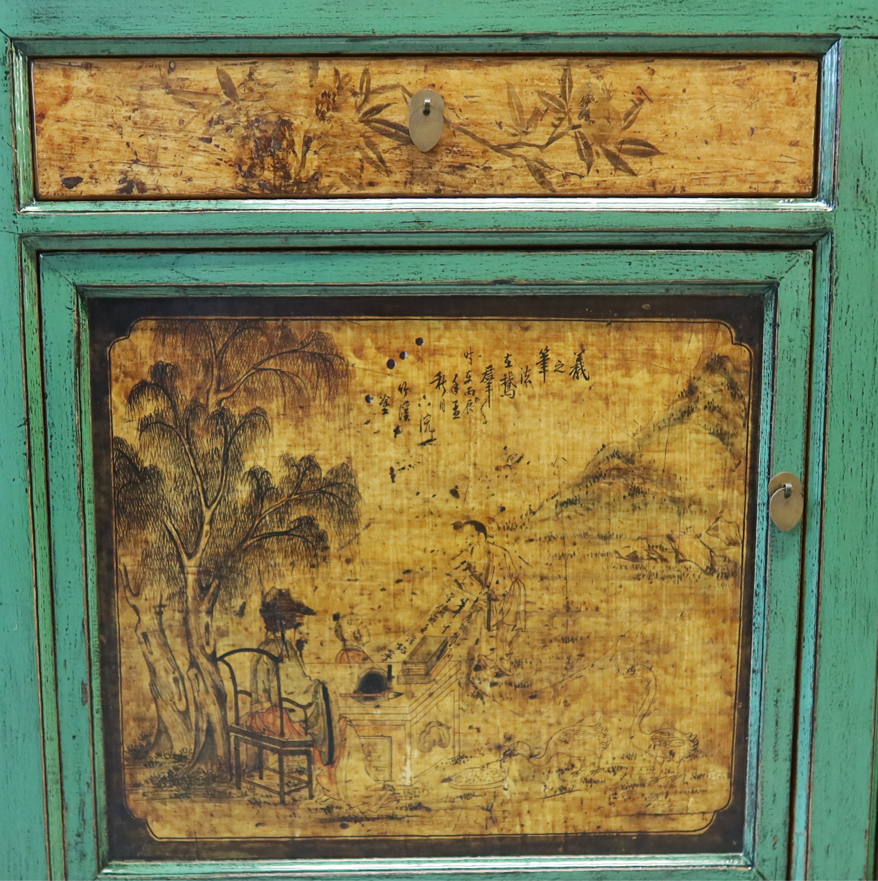 CREDENZA GANZU 2C2P DECORATI