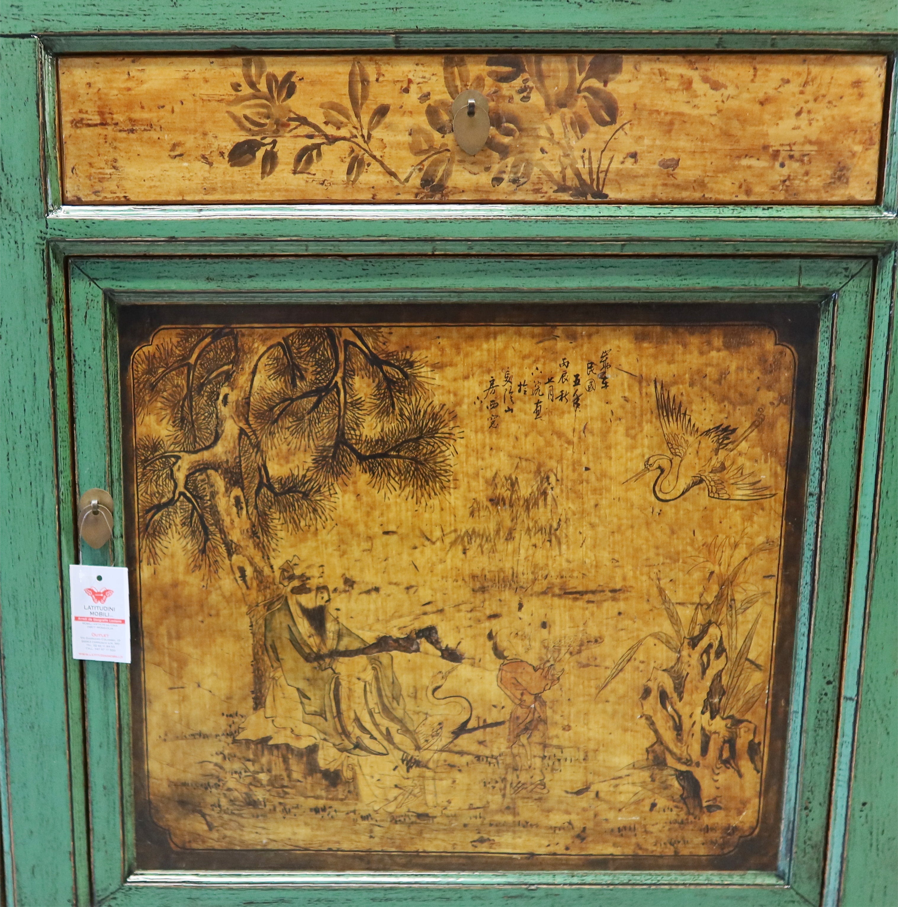 CREDENZA GANZU 2C2P DECORATI