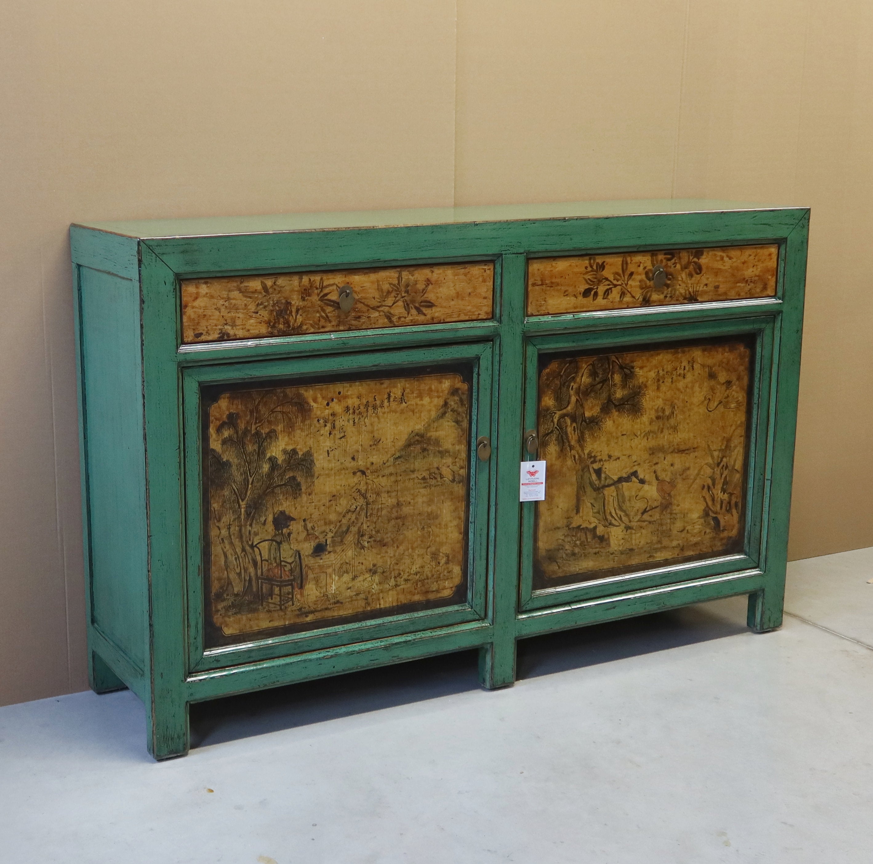 CREDENZA GANZU 2C2P DECORATI