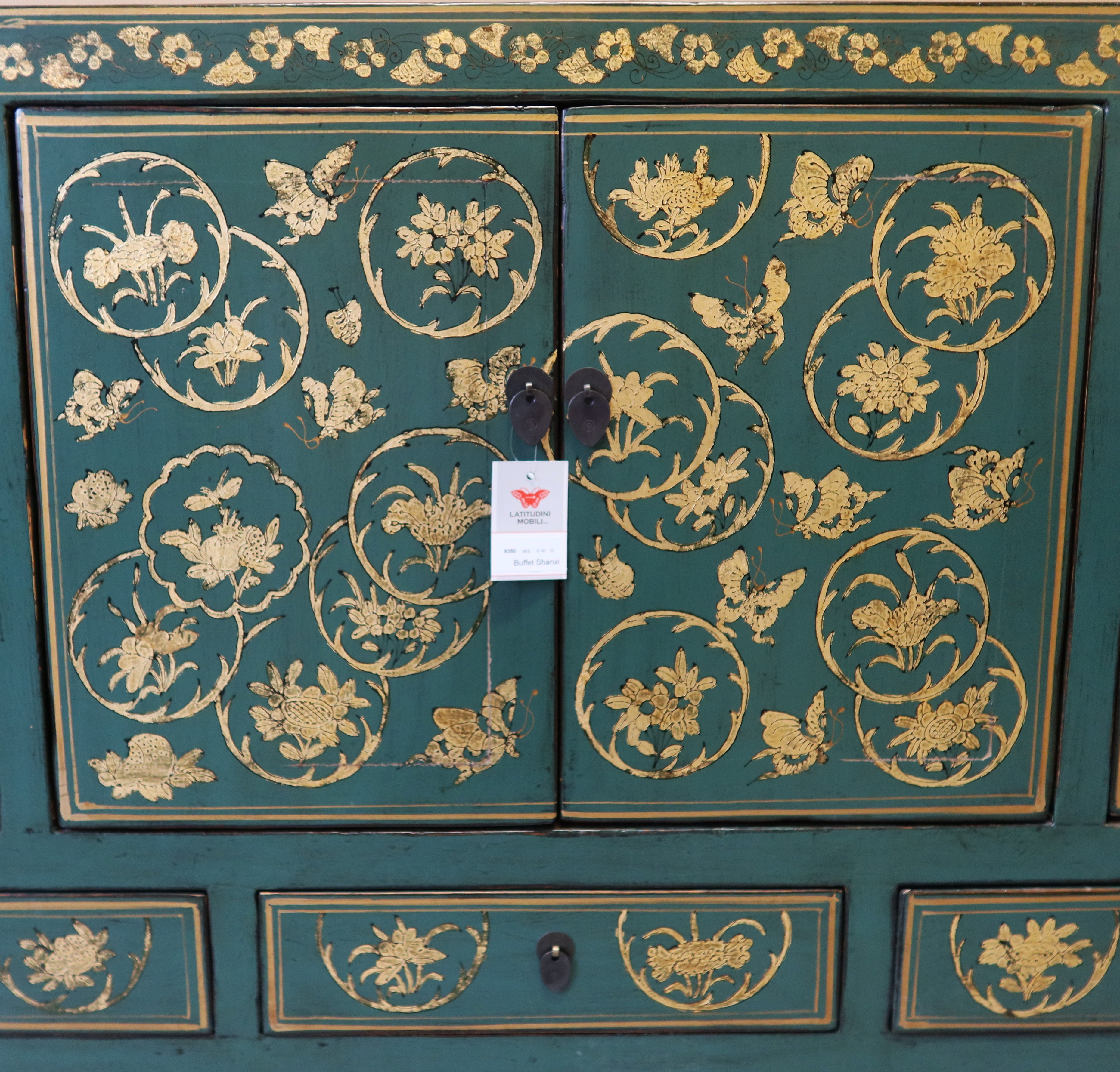 BUFFET SHANXI LACCA DECORATA