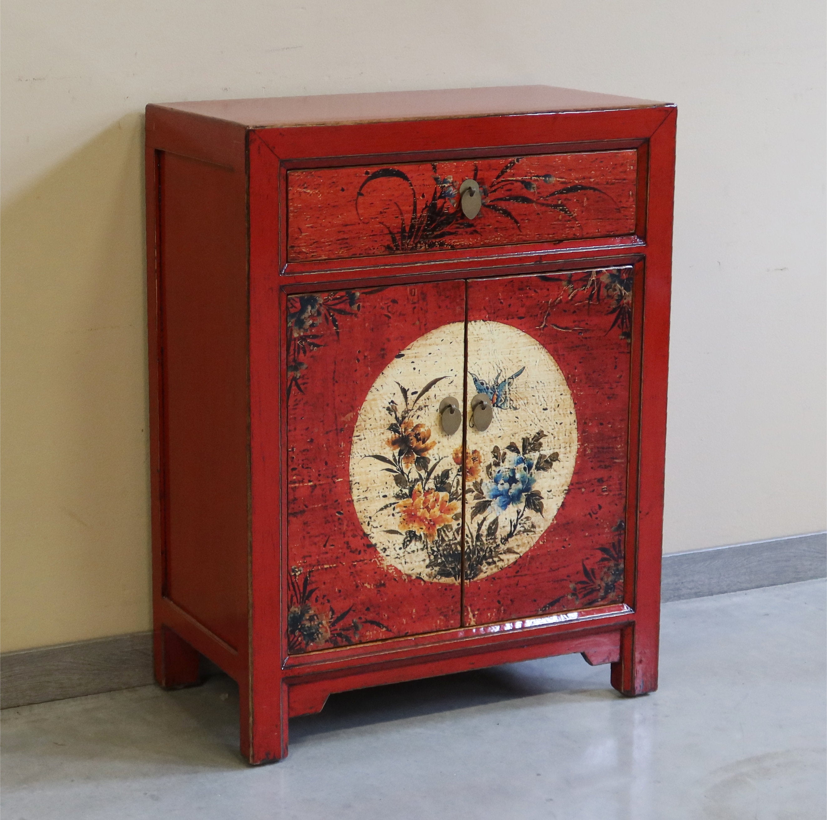 CREDENZINA DECORATA DELLA MONGOLIA