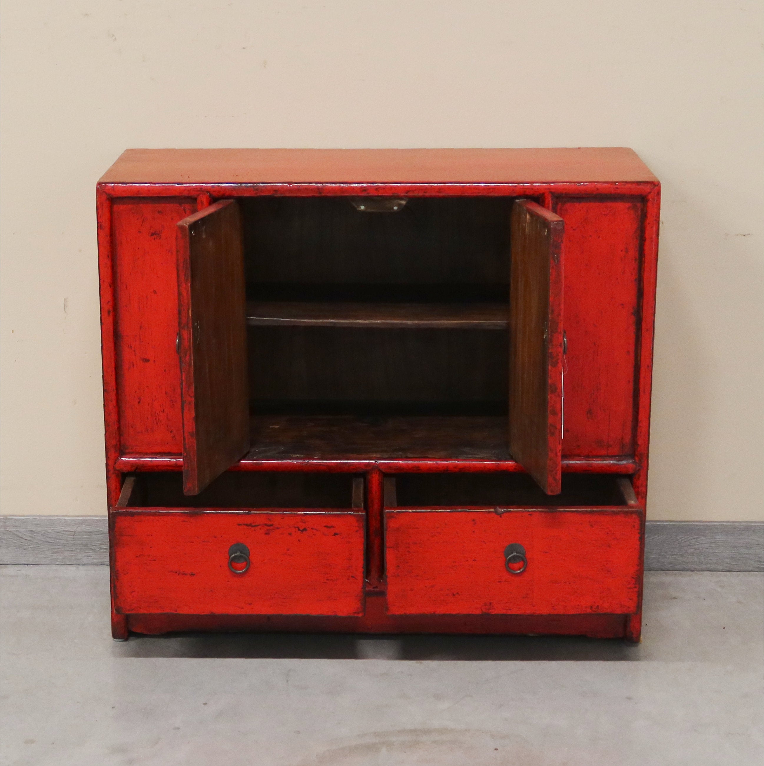 MOBILETTO CINESE LACCA ROSSA