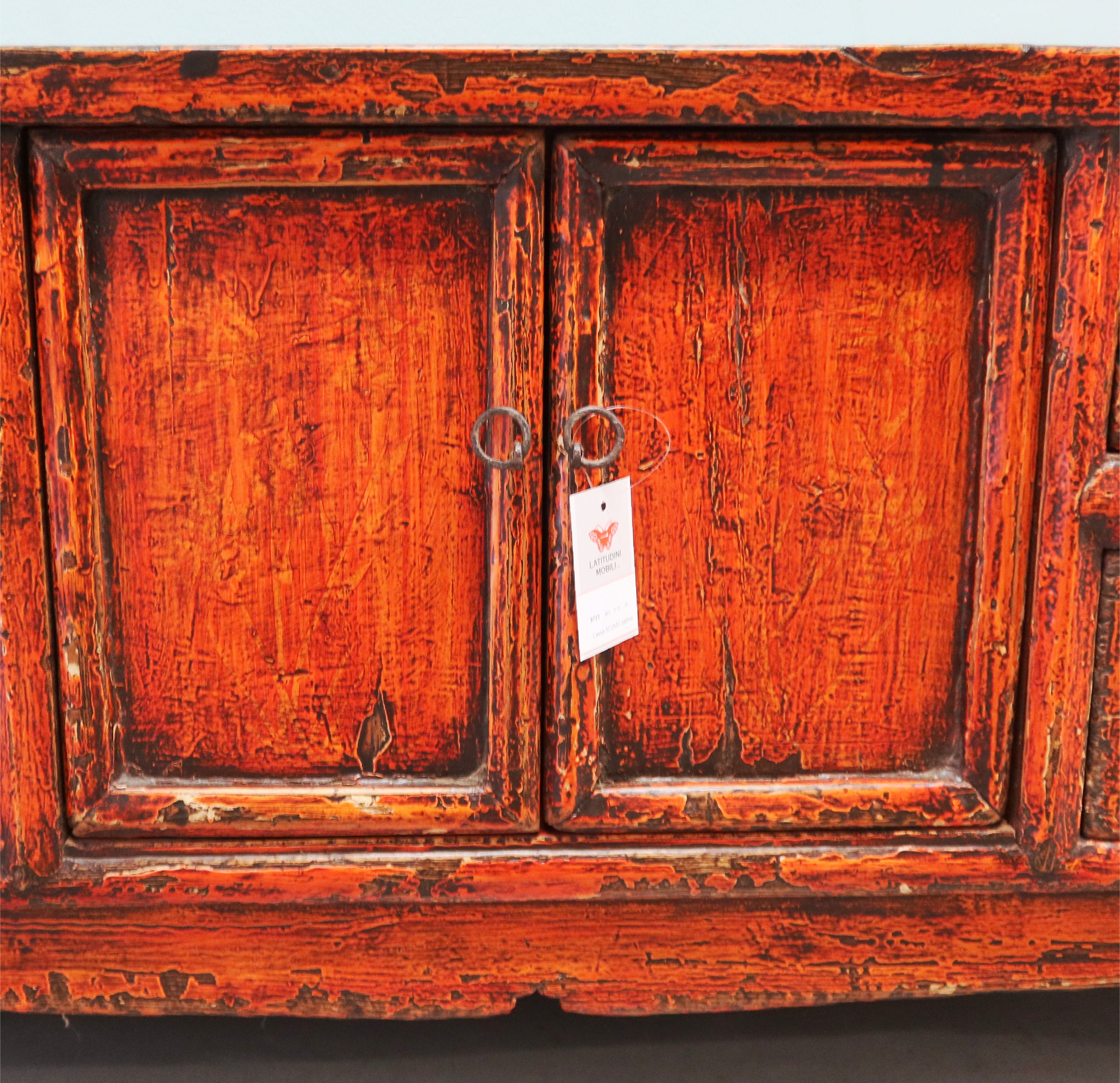 CASSAPANCA AD ALTARE LACCA ARANCIO