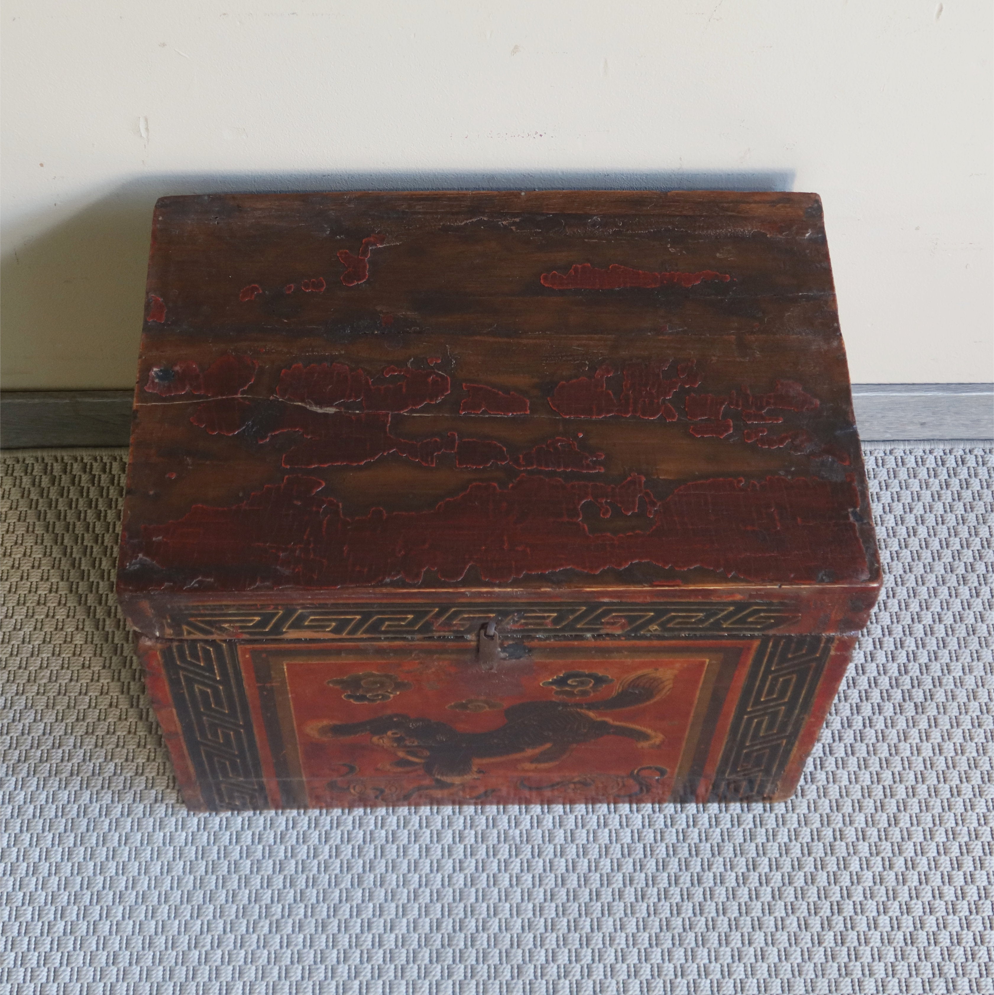 BAULE MONGOLIA DECORO LEONCANE