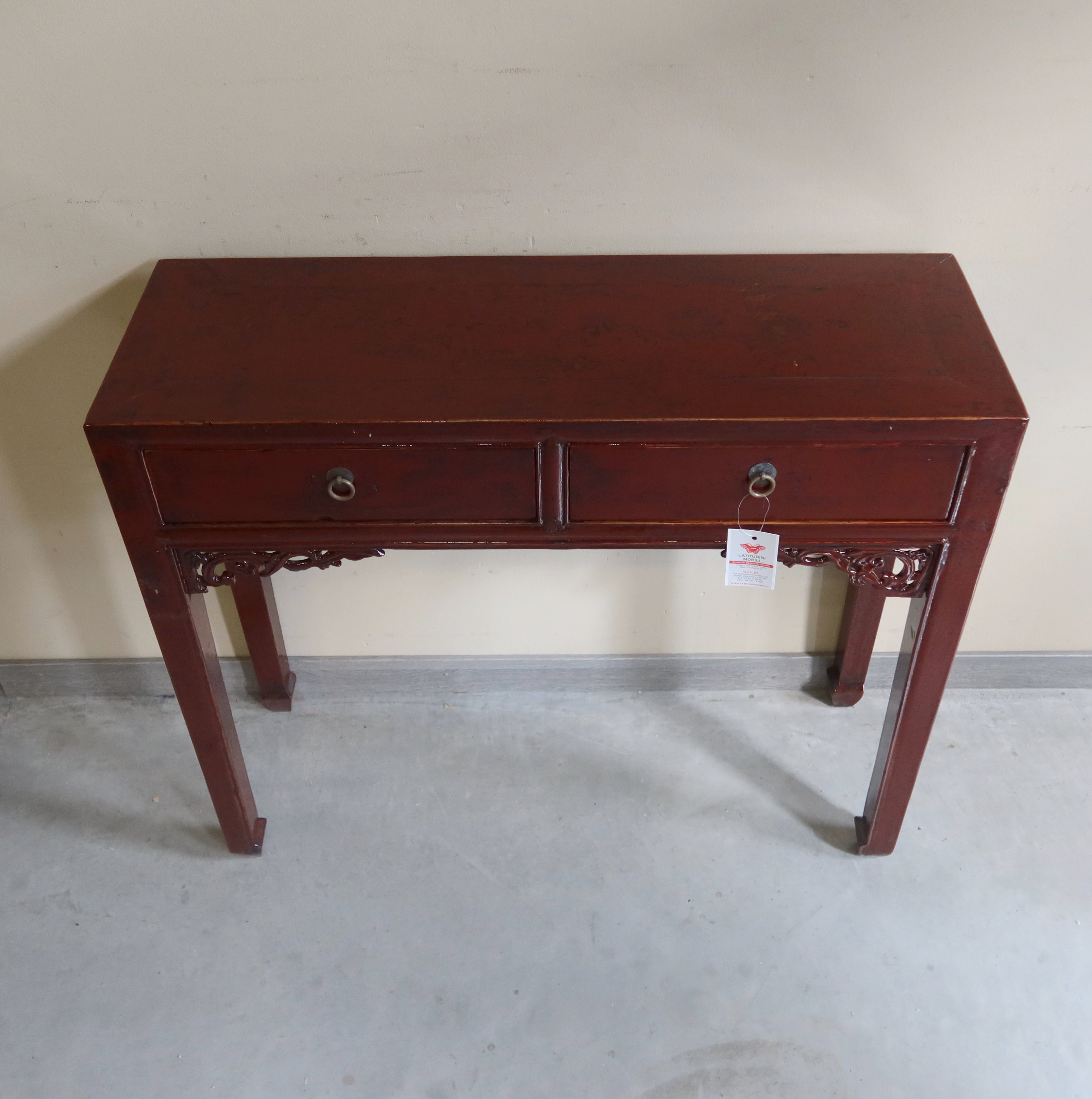 CONSOLLE LACCA BORDEAUX