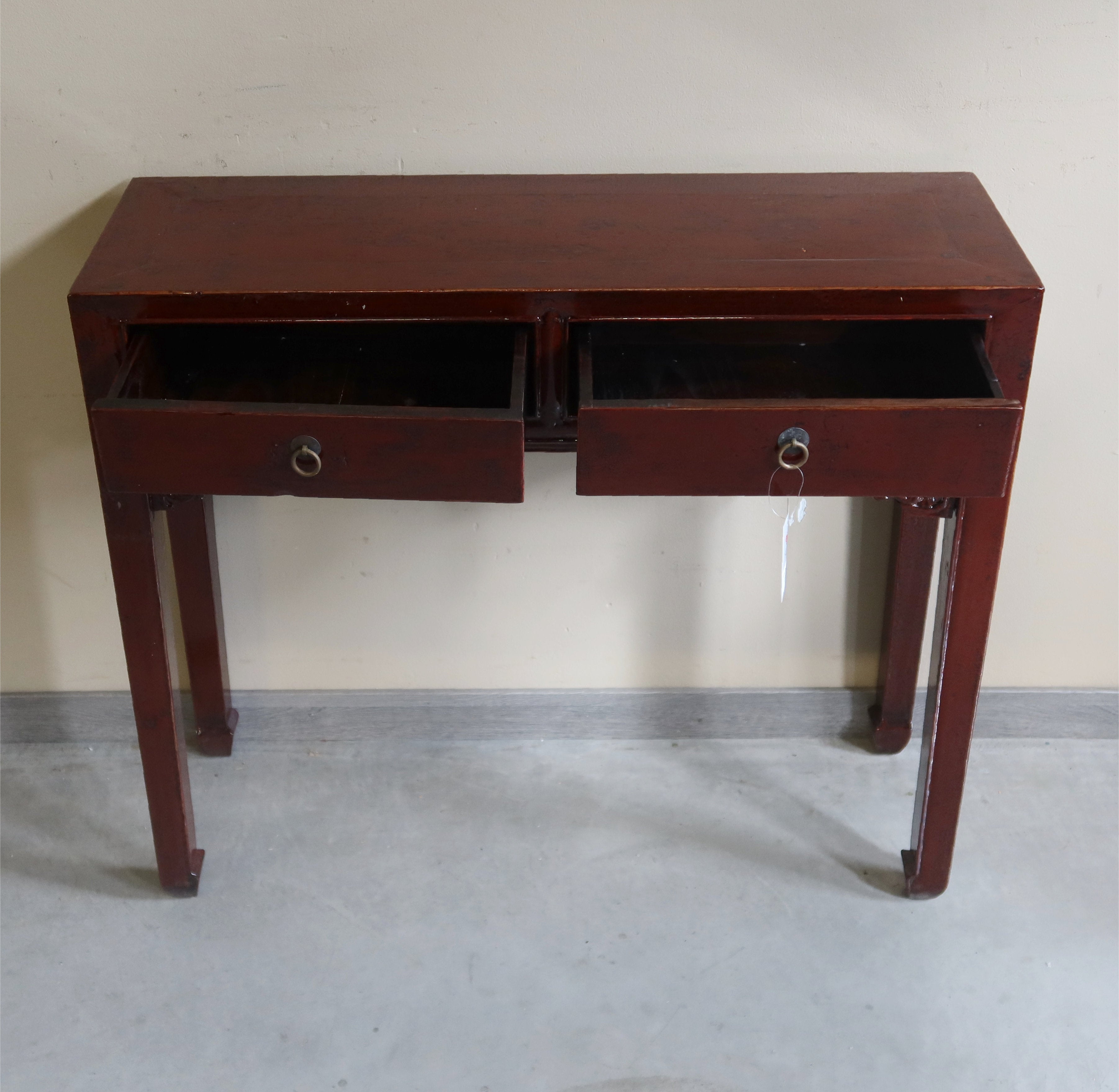 CONSOLLE LACCA BORDEAUX