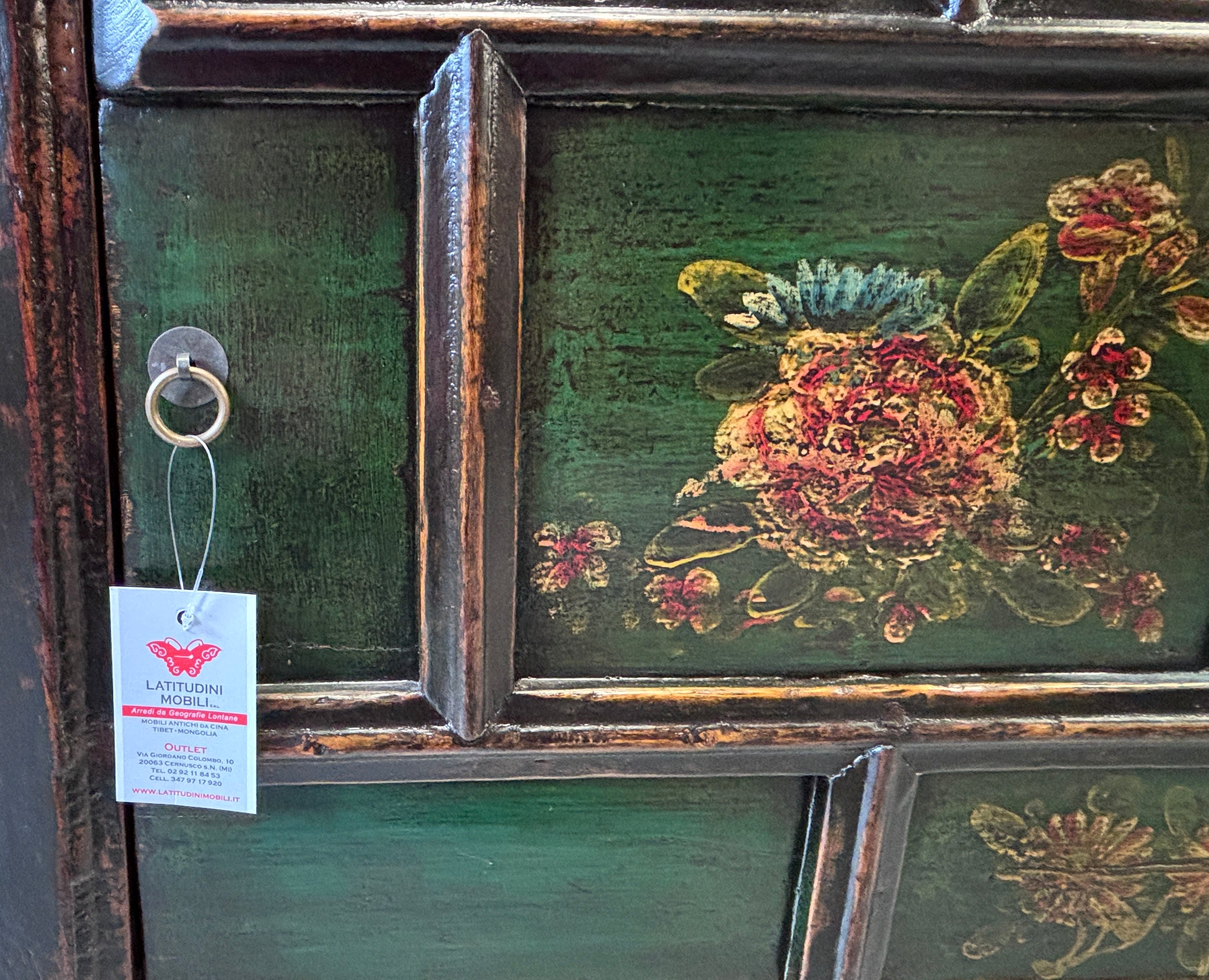 MADIA MONGOLIA 2 PANNELLI FORMELLE DECORATE