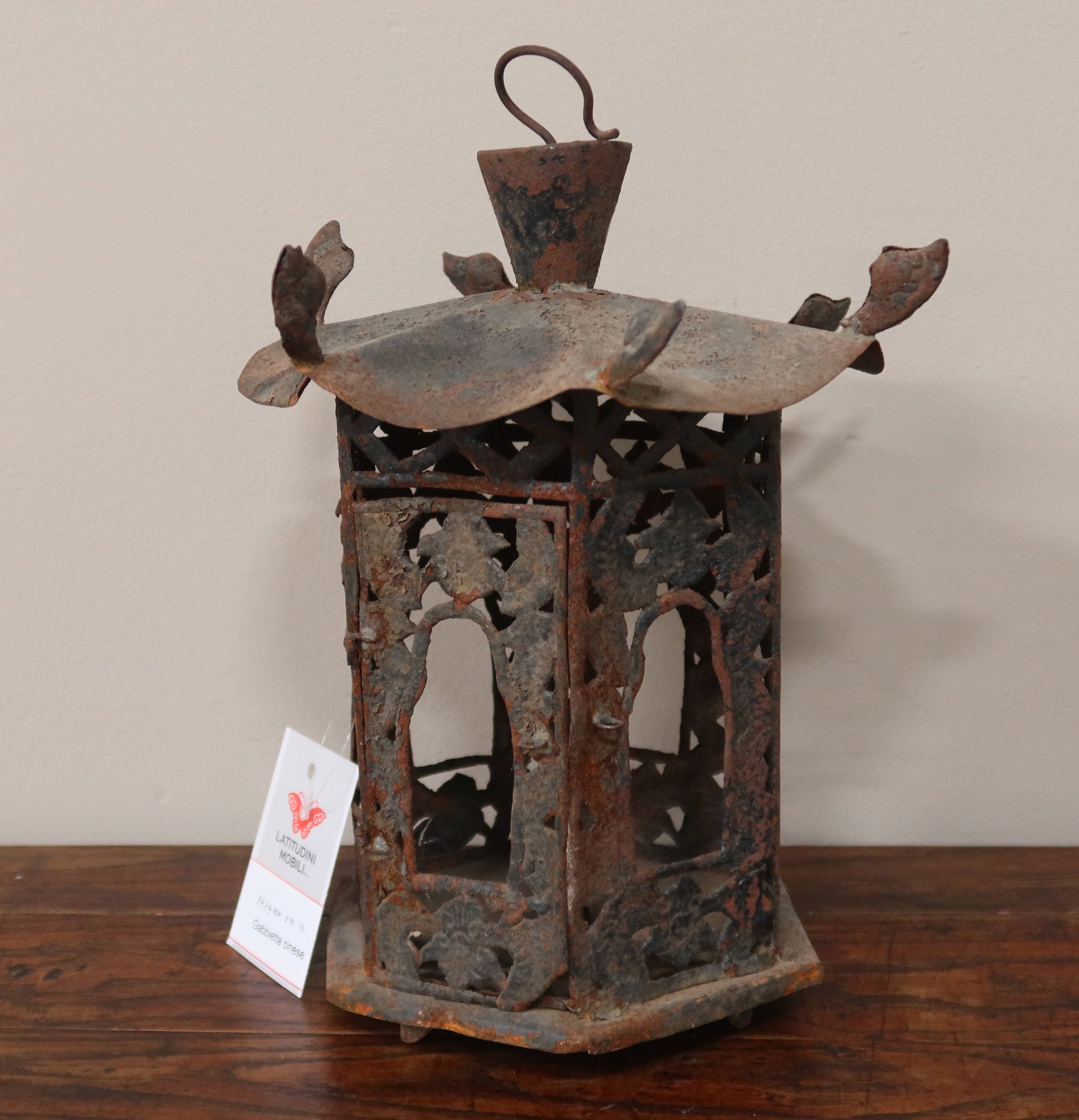 LANTERNA CINESE IN FERRO