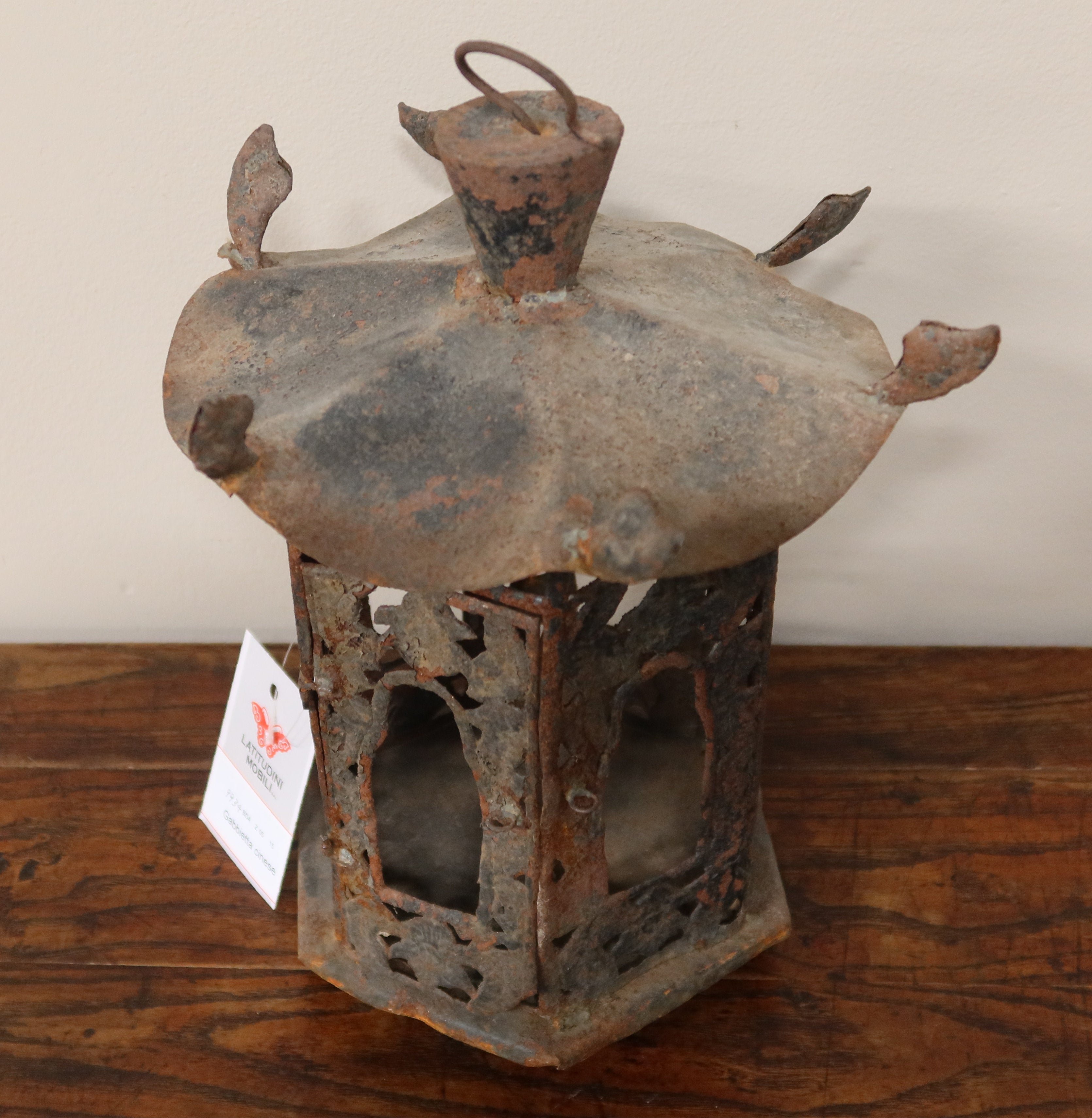 LANTERNA CINESE IN FERRO