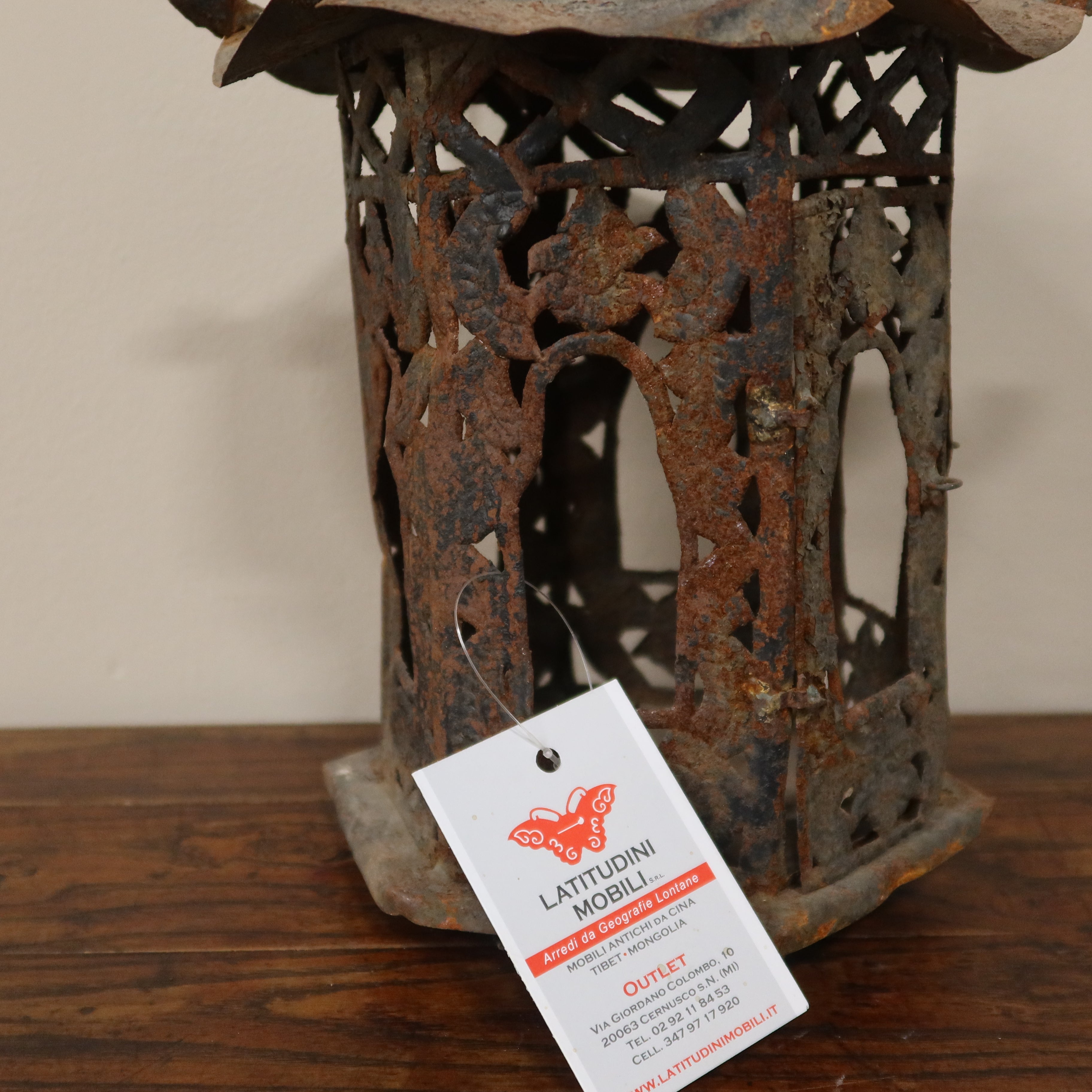 LANTERNA CINESE IN FERRO