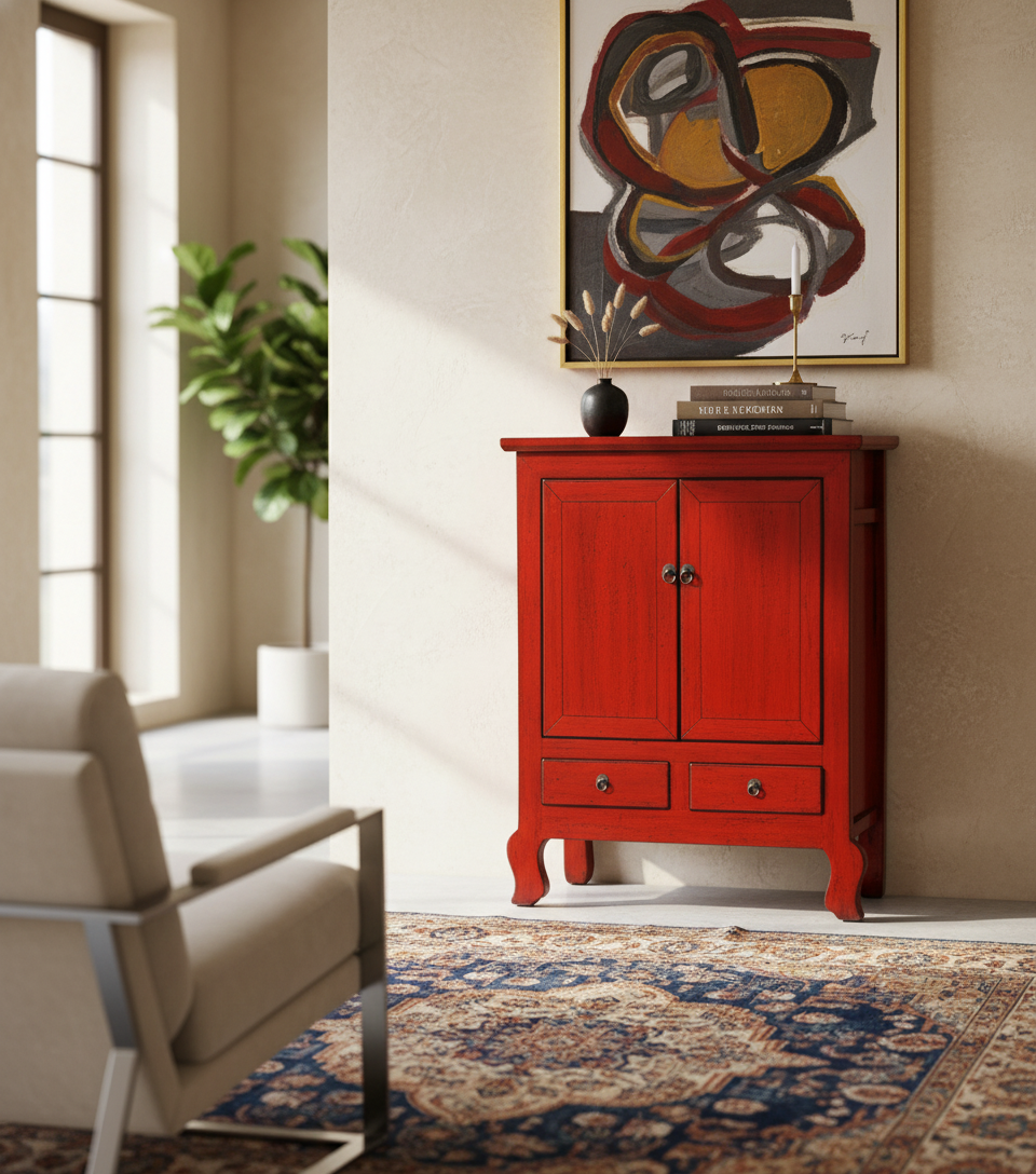 ARMADIETTO CINESE LACCATO