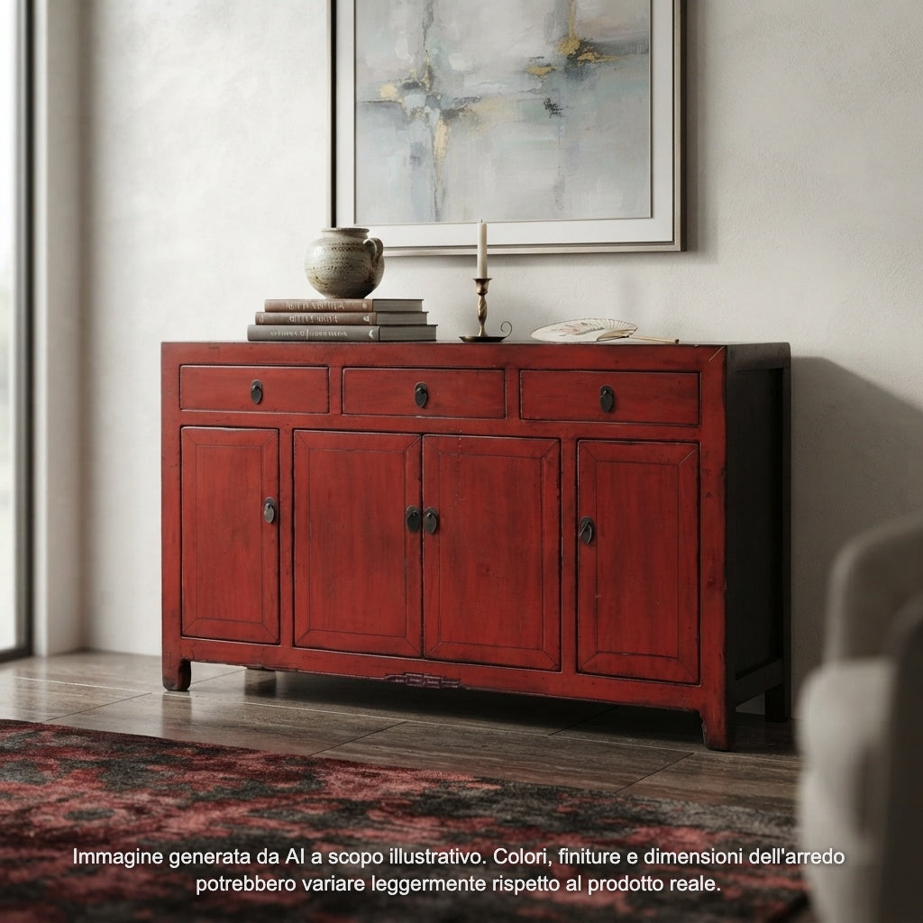BUFFET CINESE LACCA ROSSA