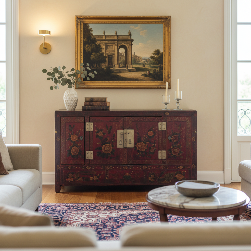 BUFFET CINESE DECORATO DEL DONGBEI