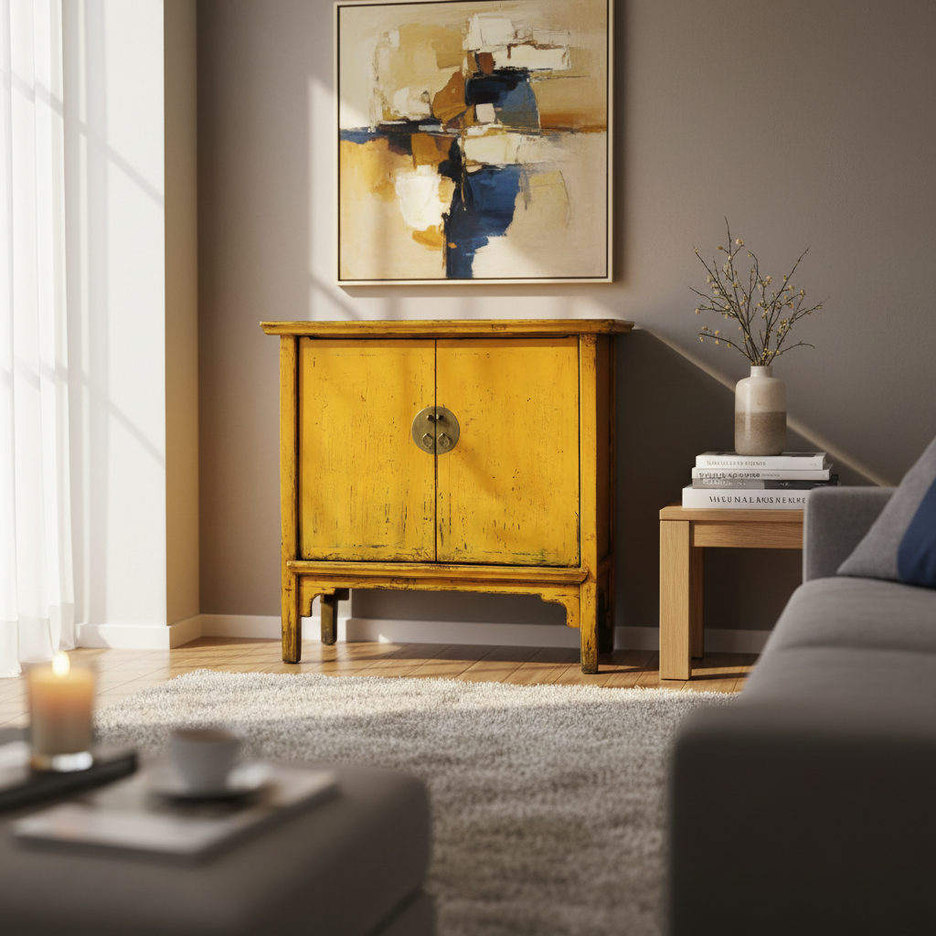 ALTA CREDENZA CINESE A 2 ANTE