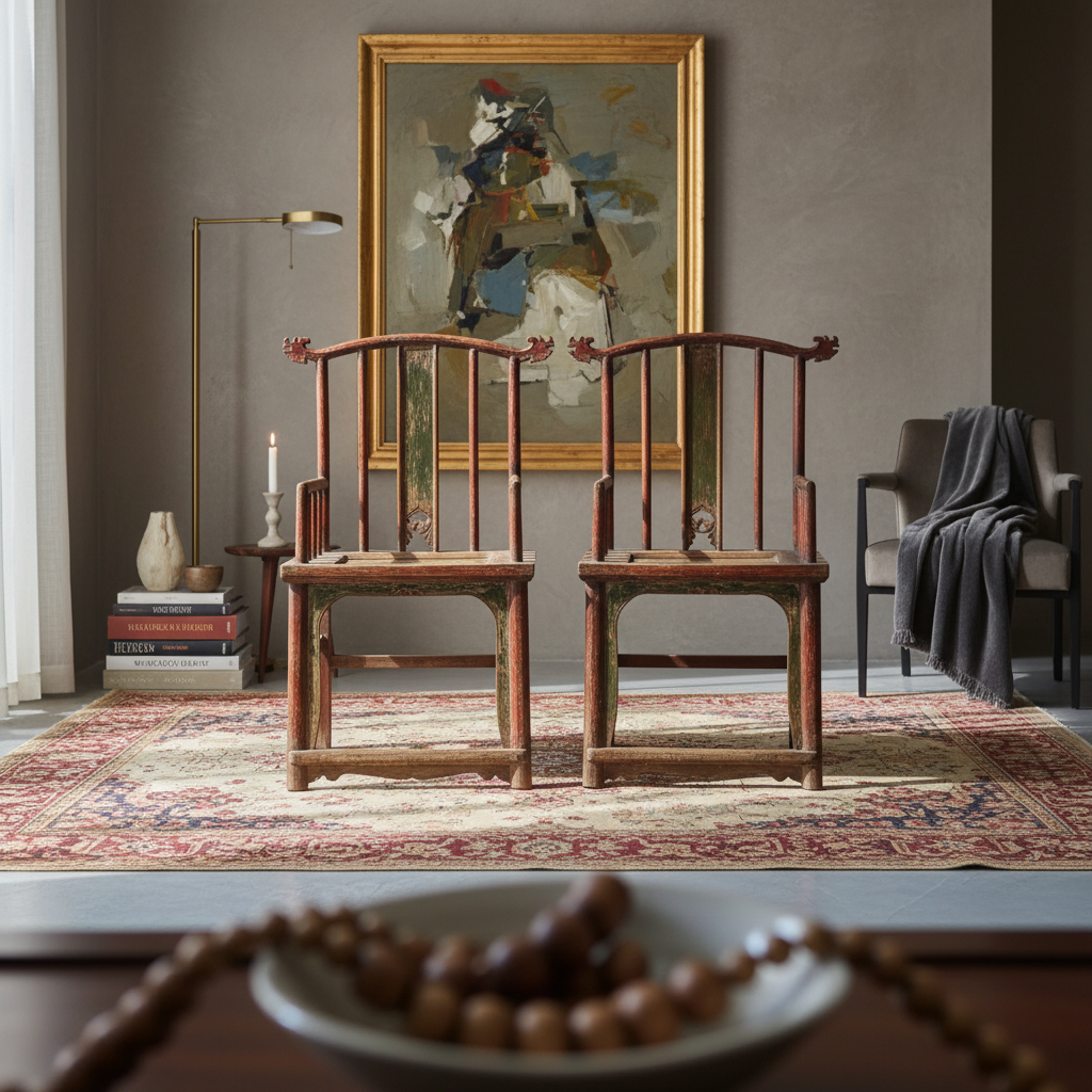 GRANDE SEDIA CINESE DEL GANZU