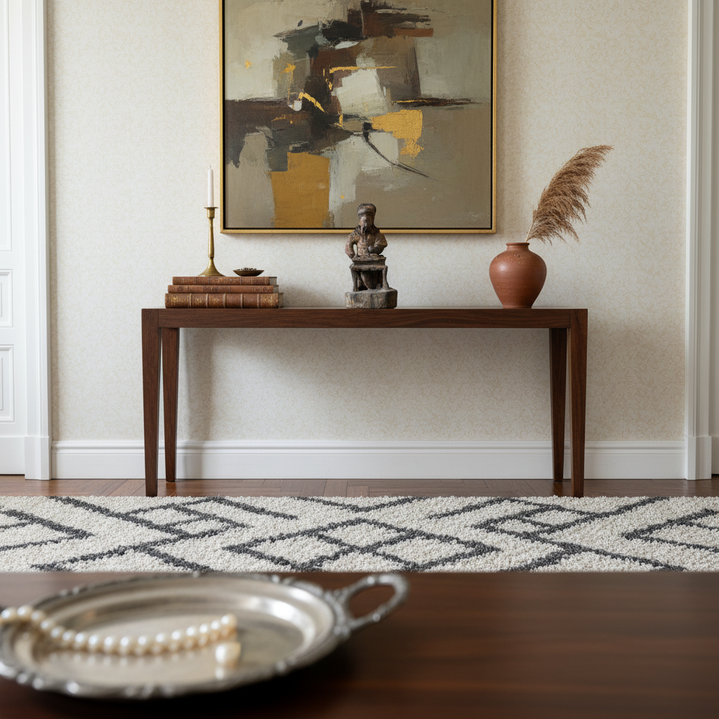 STATUA CONFUCIANA LIGNEA