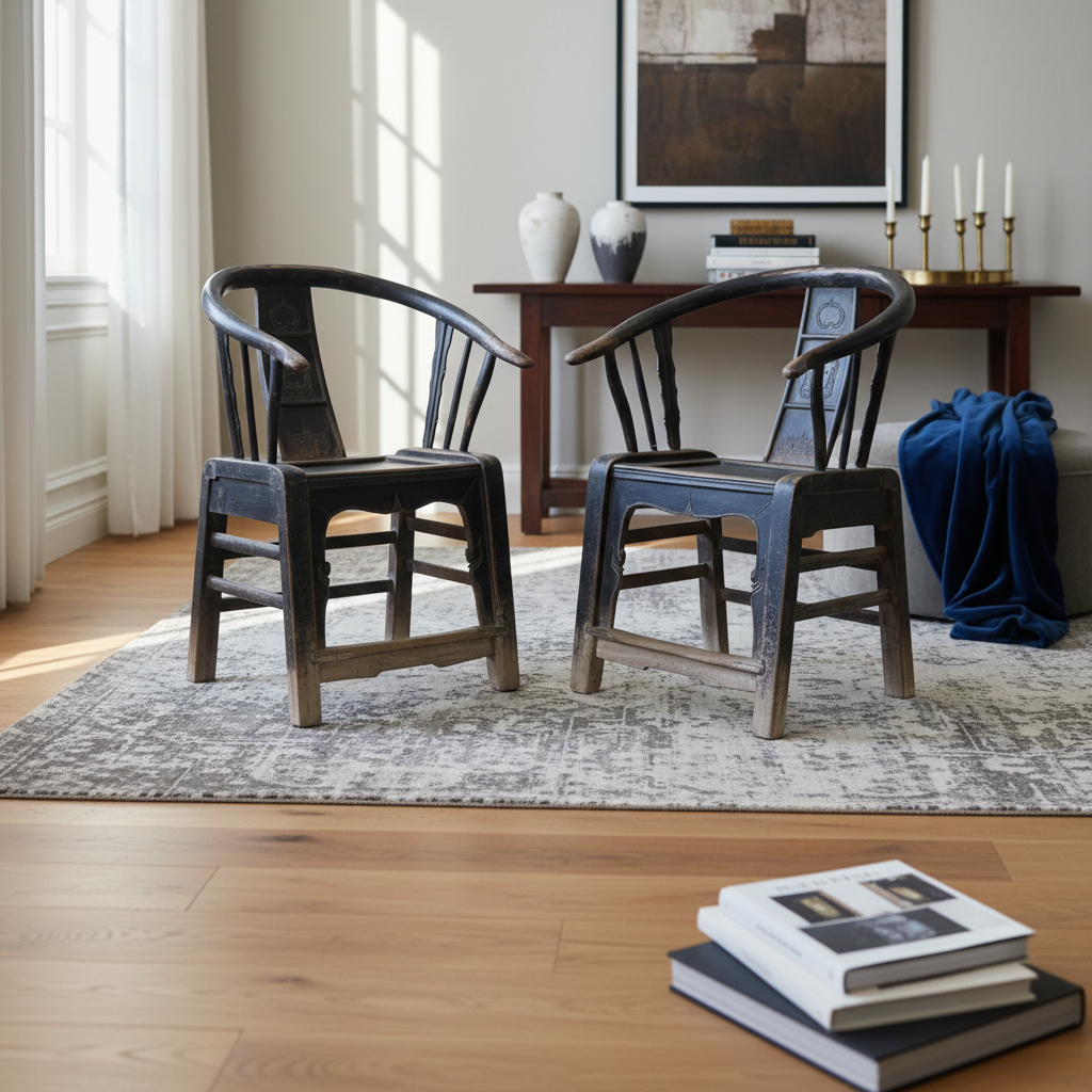 SEDIA CINESE A POZZETTO OLMO NATURALE