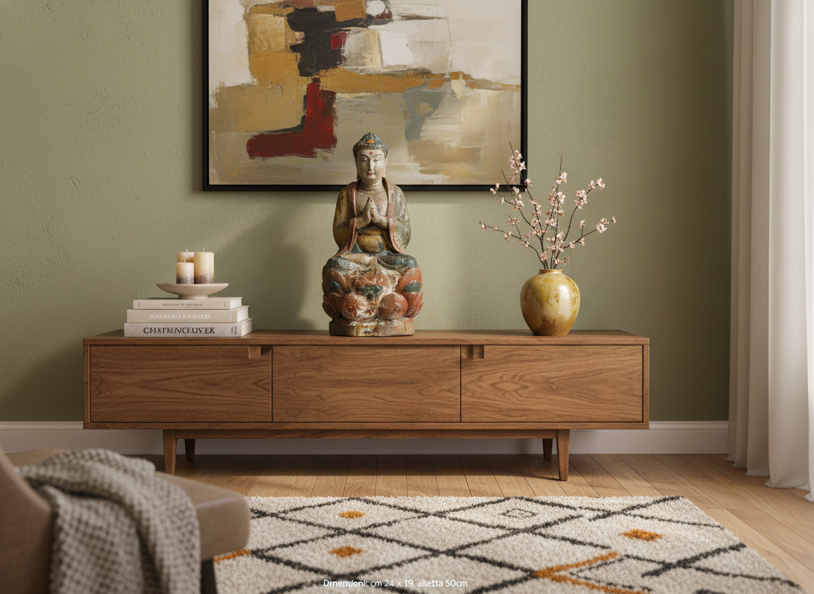 STATUA LIGNEA GUANYIN