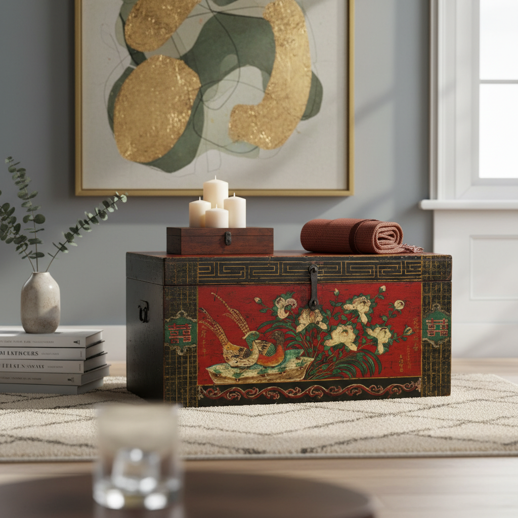 BAULE MONGOLIA DECORATO