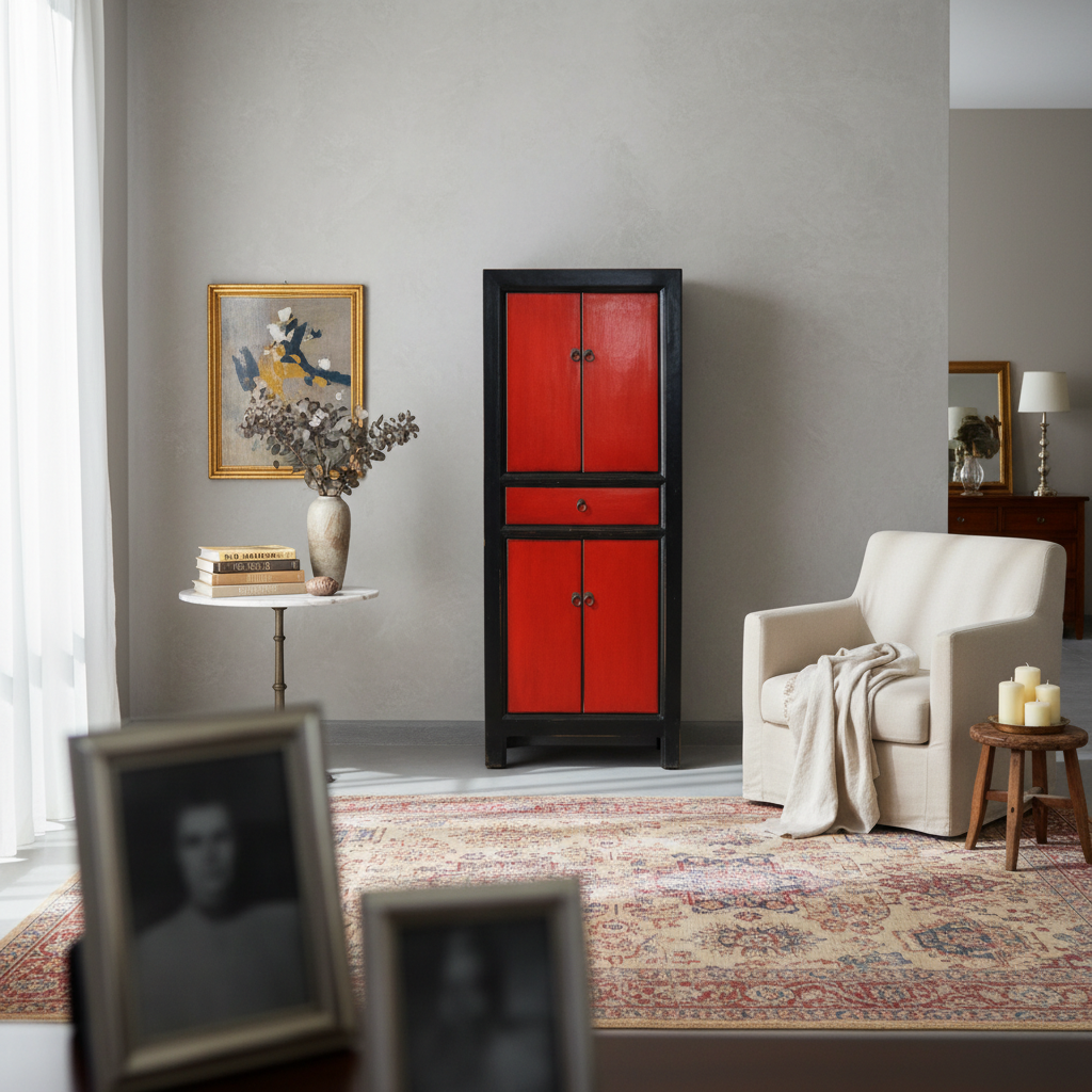 ARMADIETTO LACCA BICOLORE