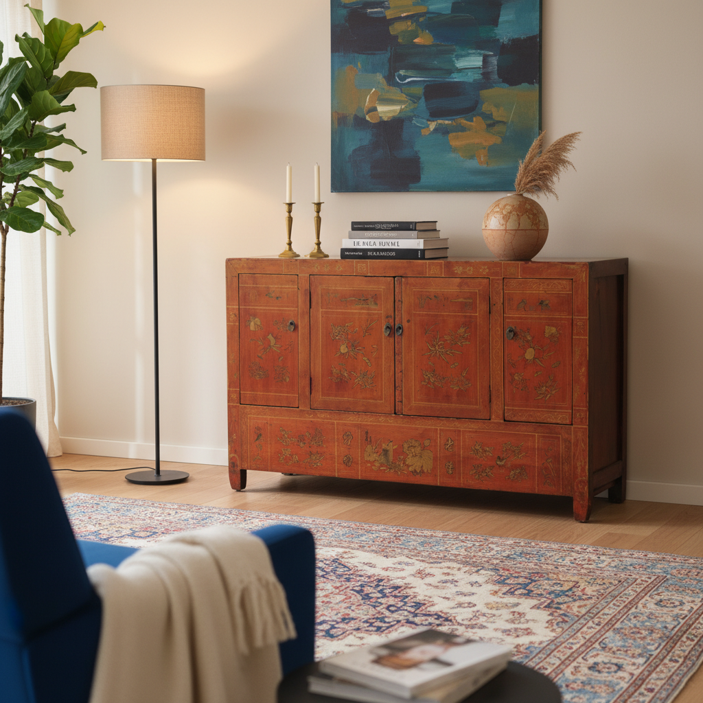 BUFFET CINESE DECORATO DEL DONGBEI