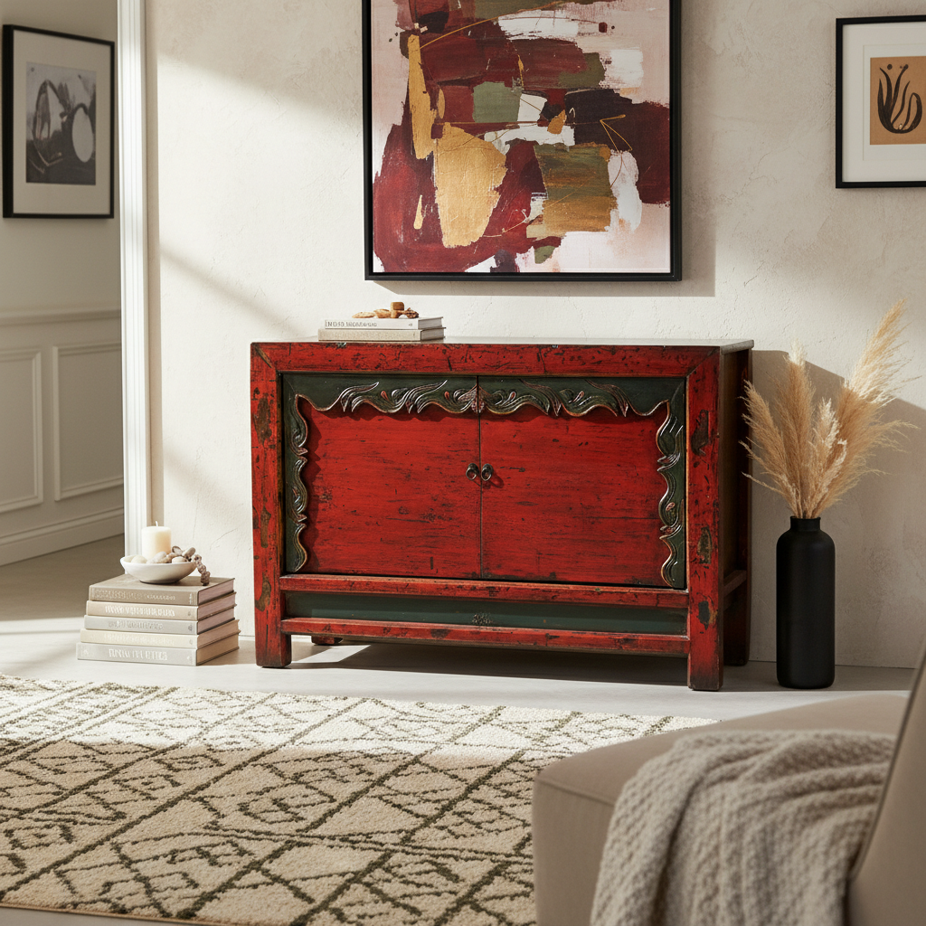 MADIA CINESE DEL GANZU ANTE FRAME A SBALZO