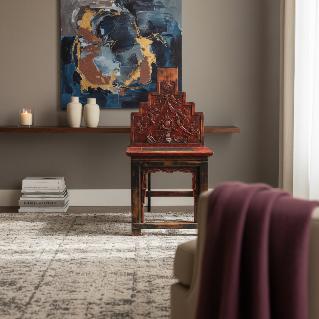 SEDIA CINESE DEL GUANXI A PAGODA