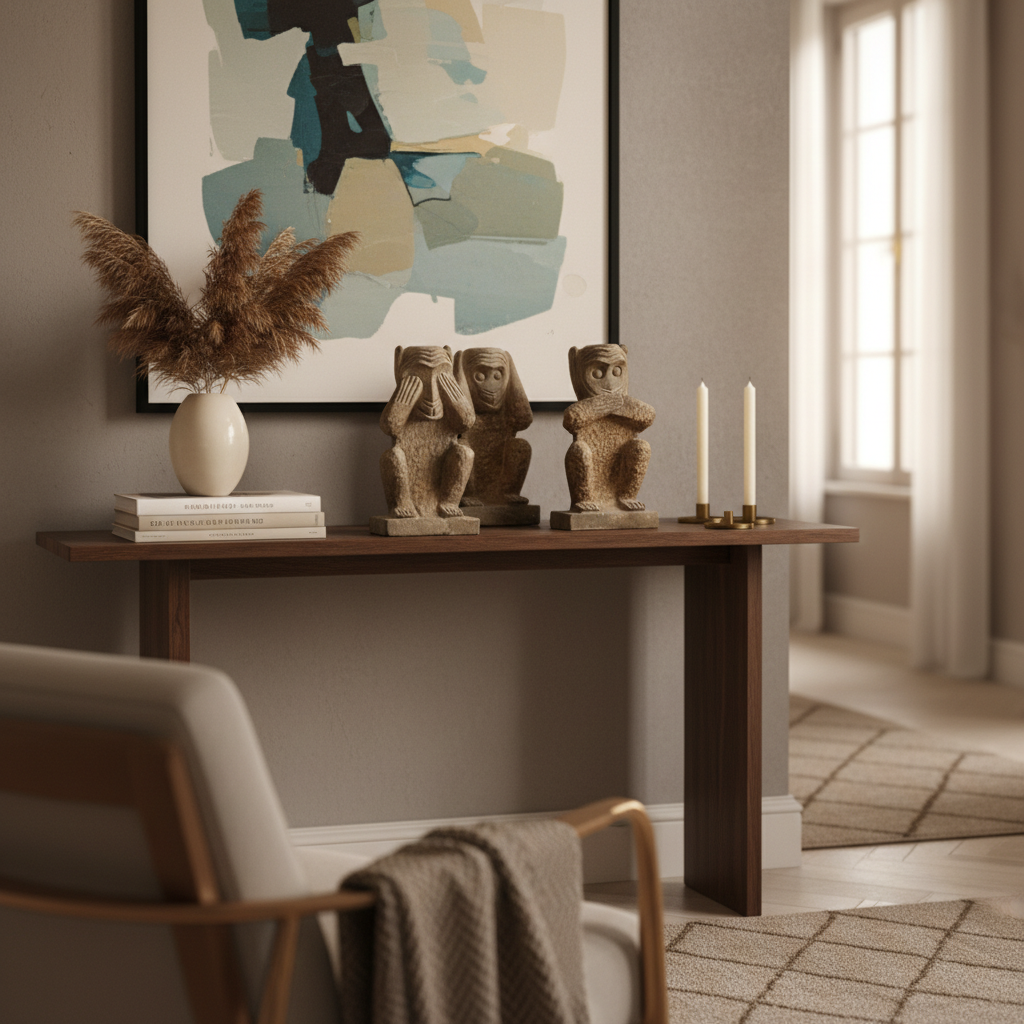 STATUETTE TRIS SCIMMIETTE