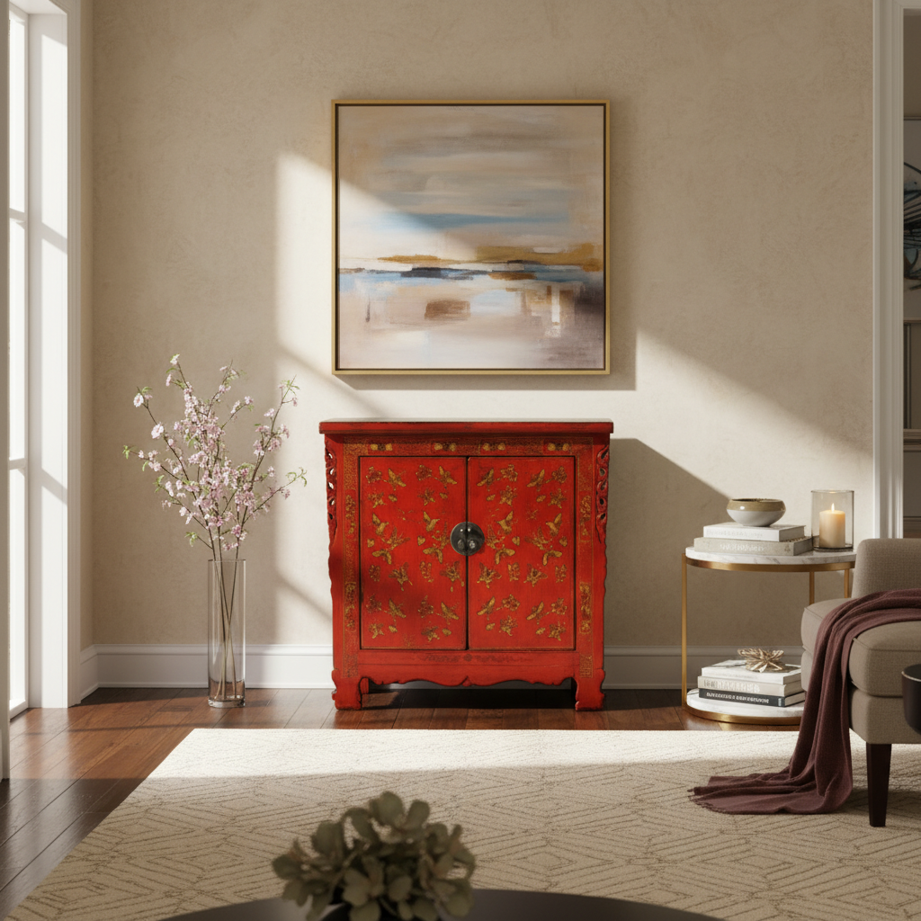 CREDENZA ALTARE CINESE 2 ANTE
