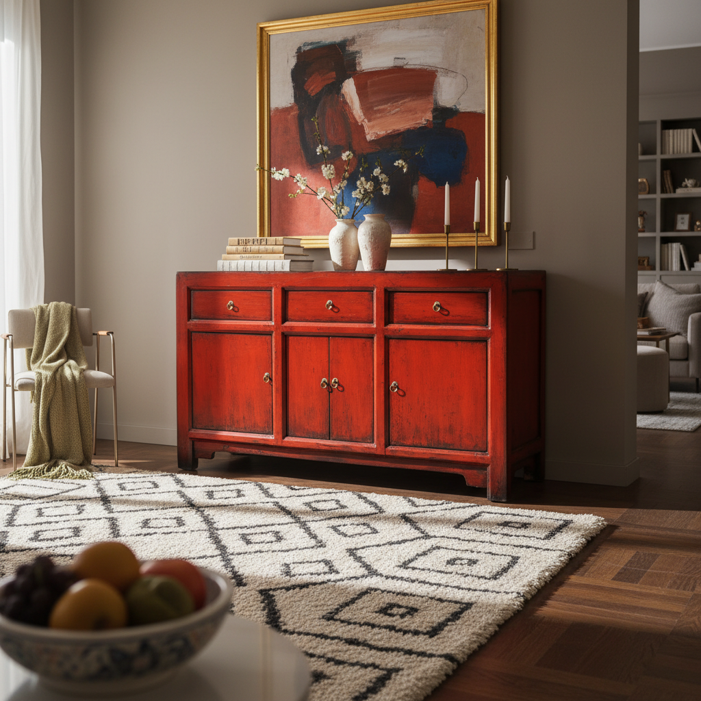 BUFFET CINESE DI TIANJIN IN LACCA