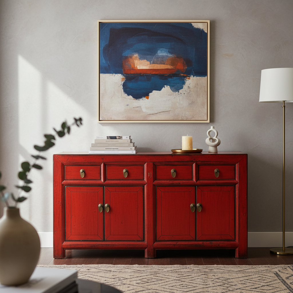 BUFFET CINESE LACCA ROSSA 4C4A